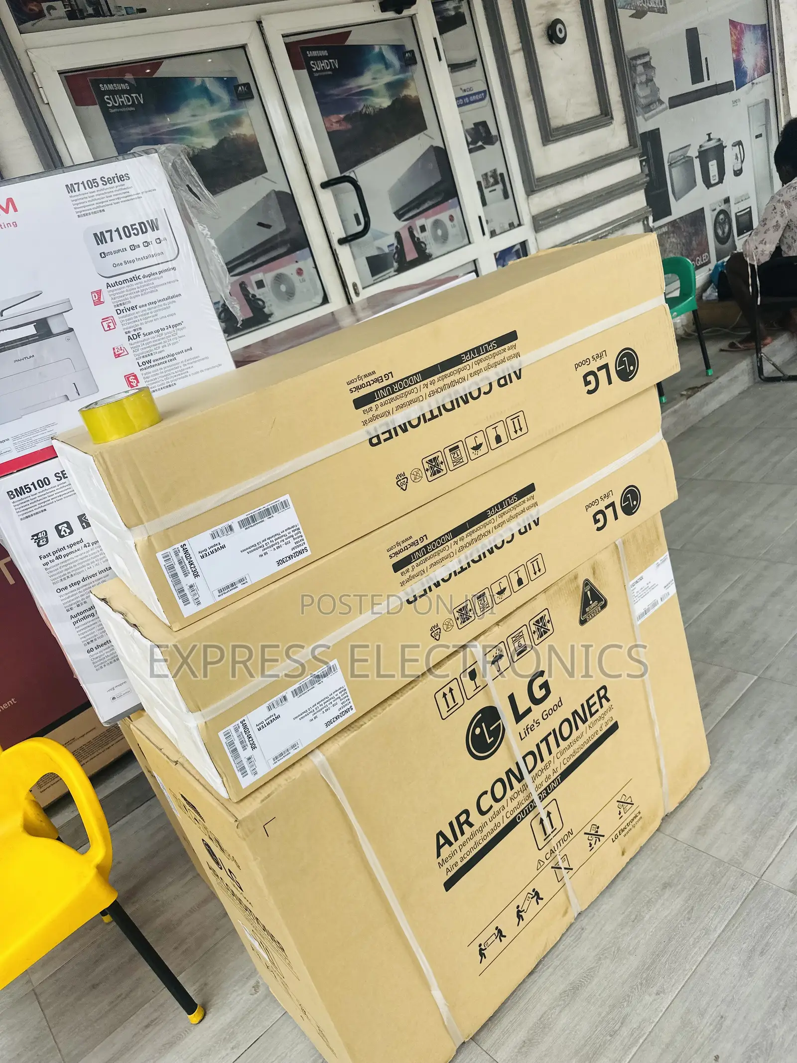 2.5hp Split Dual Inverter LG Air Conditioner Sleek