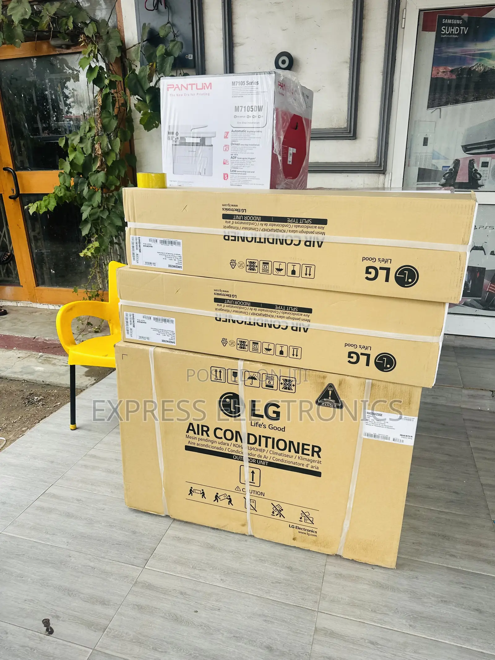 Very Affordable Split R410 Gas LG 1.5hp White Call and Order