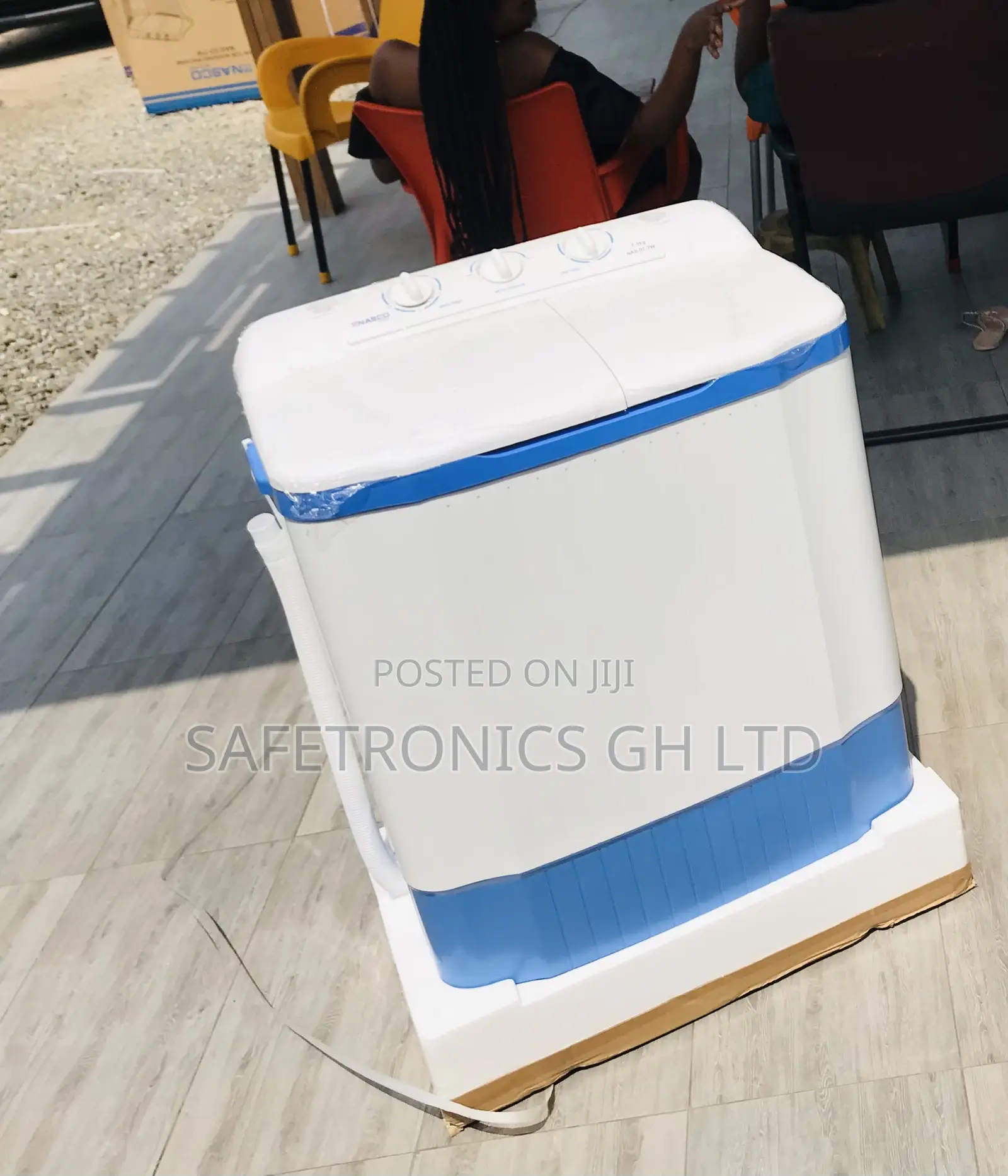 Super Powerful Zara : Semi-Automatic 7kg Topload Washer 