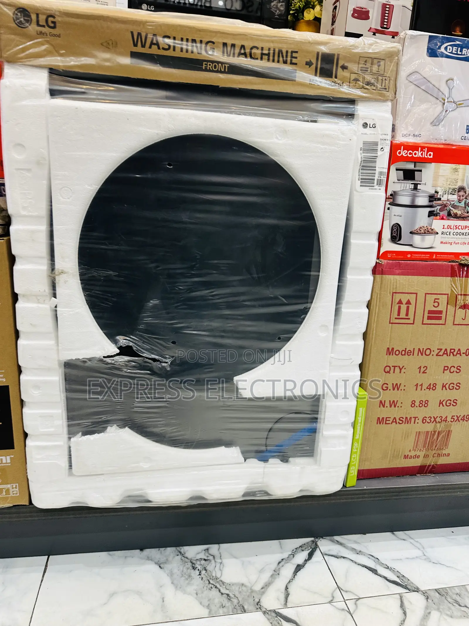 Available Now F2T2TYMIS 8kg Front Load LG Black