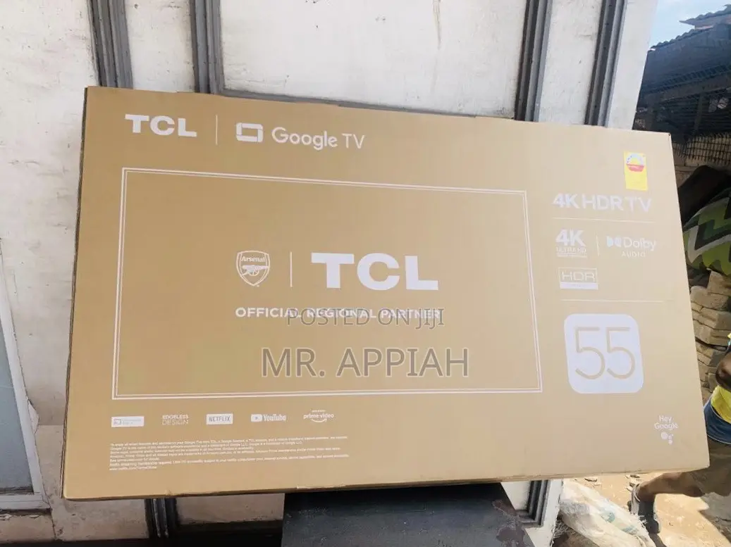 Highly Energy Saving TCL 55p635 55” HDR Smart Television
