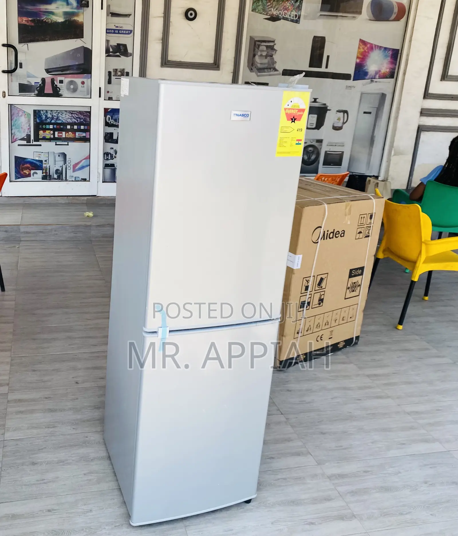 Highly Energy Saving Nasconasd2-20fl 2 Door Electric Fridge