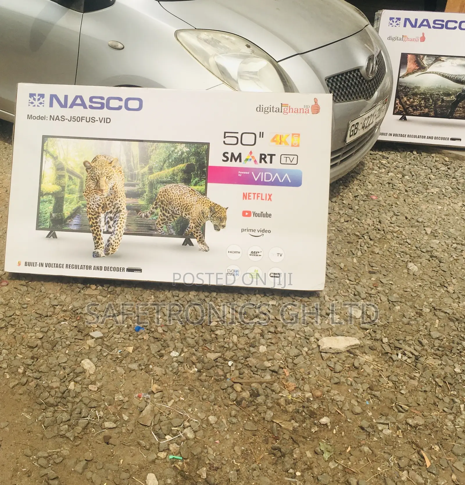 Super Powerful Nasco 50 Inch Smart Led Frameless Tv