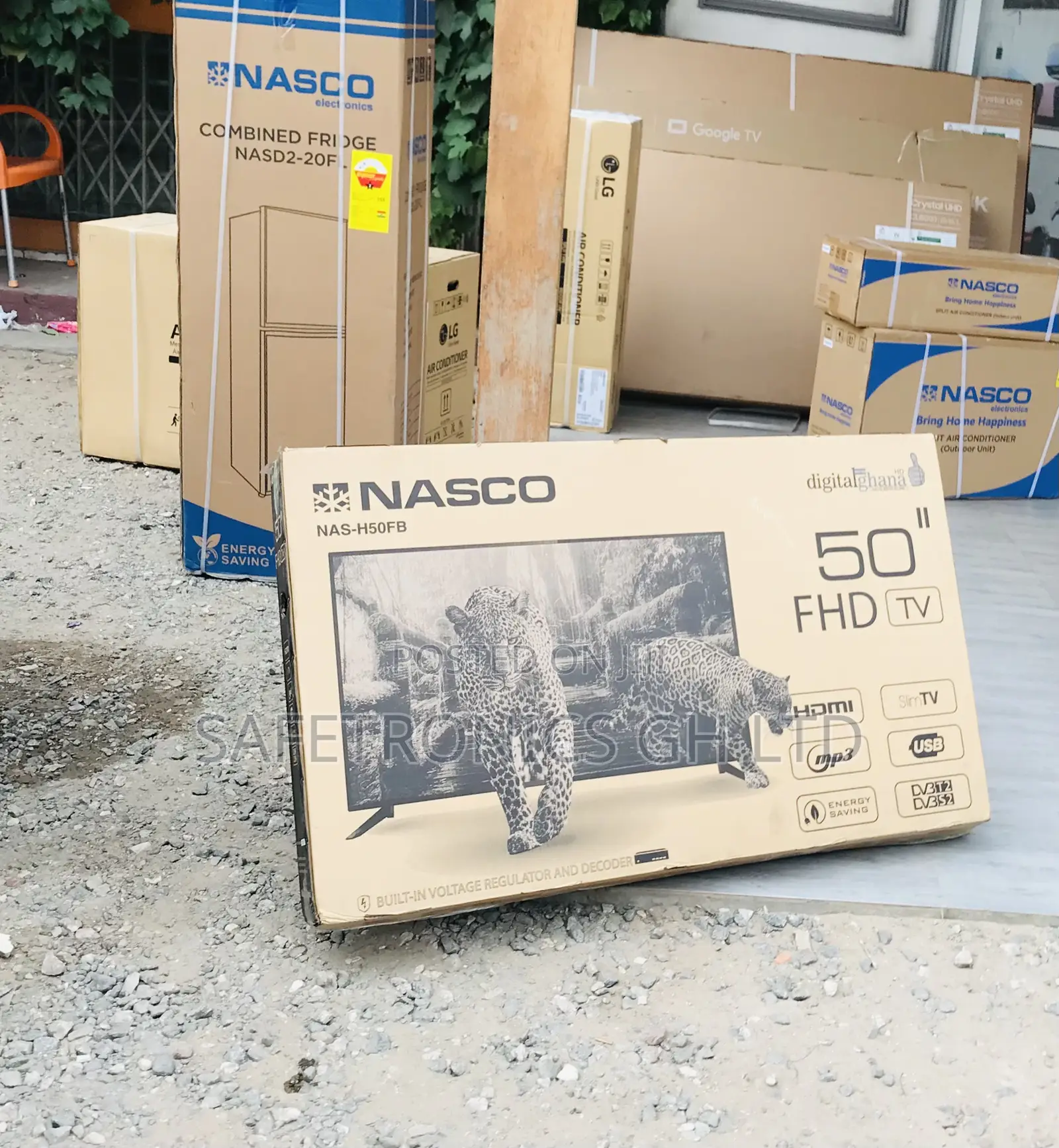 Super Authentic Nasco 50 Inch Digital Satellite LED Tv