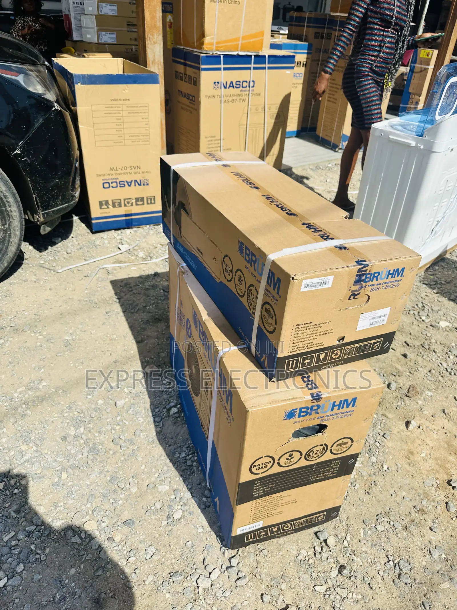 Nice Design Sleek Air Conditioner Bruhm 1.5hp
