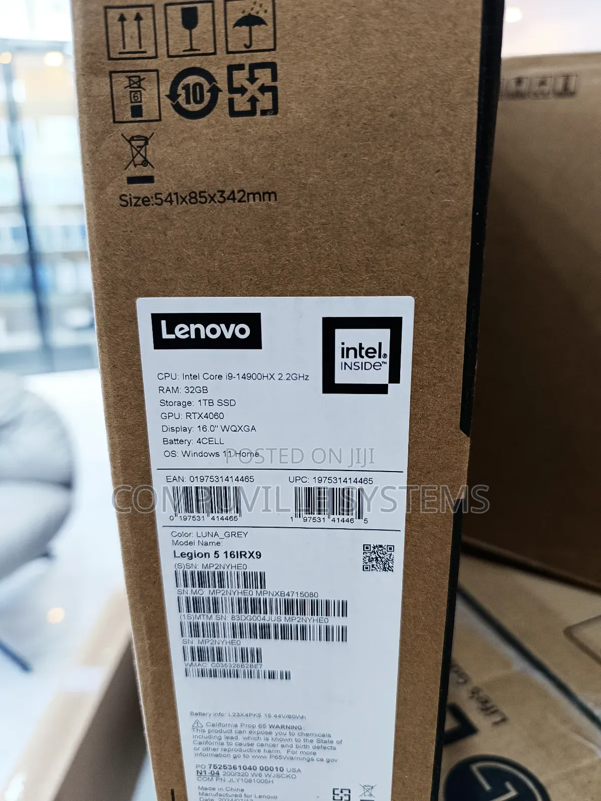 New Laptop Lenovo Legion 5 32GB Intel Core I9 SSD 1T