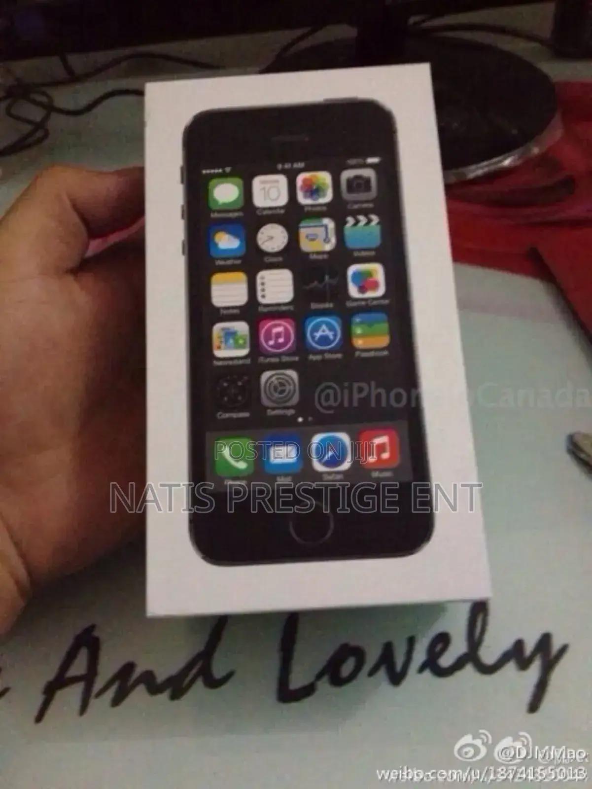 New Apple iPhone 5s 16 GB Silver