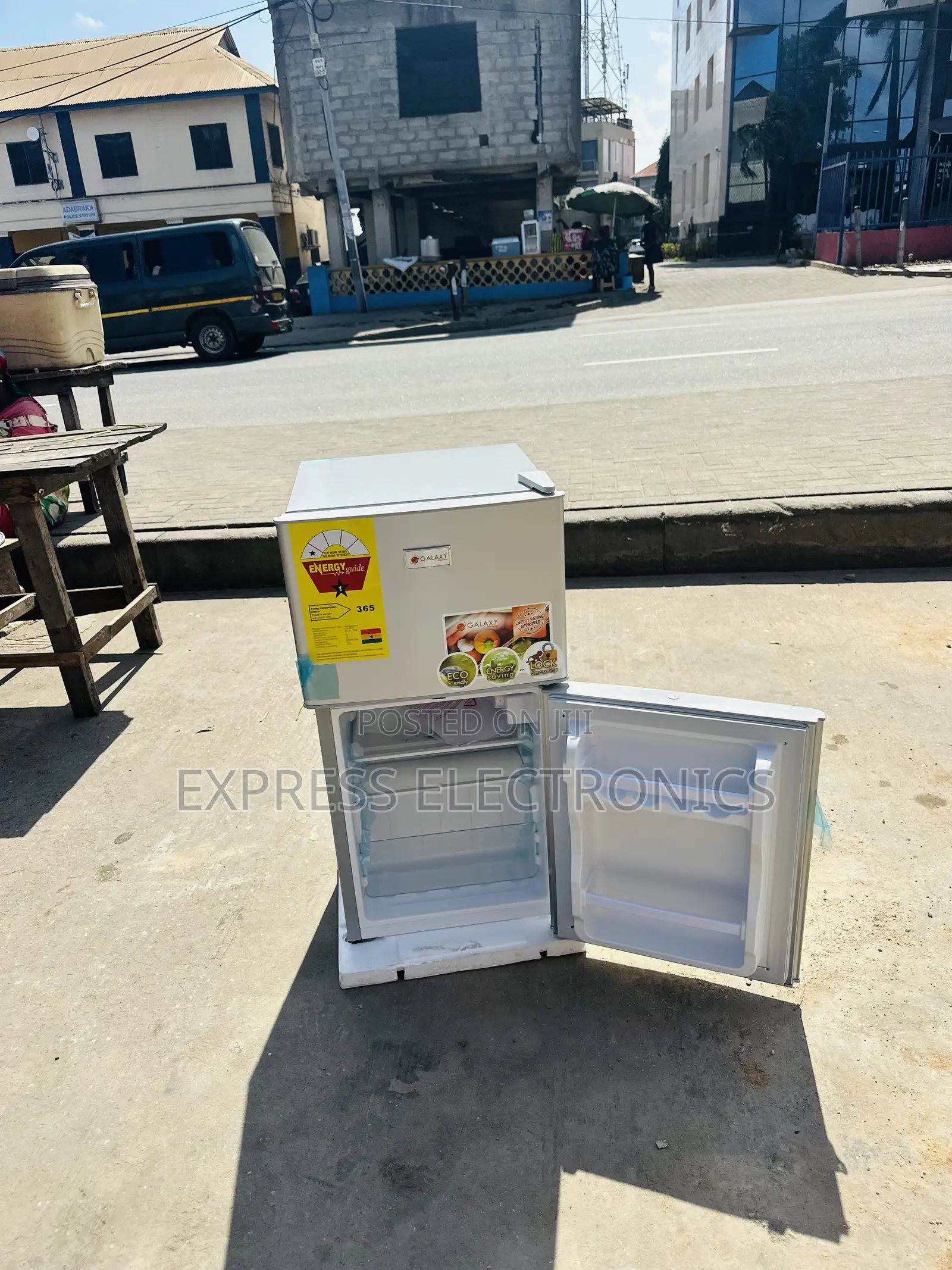 Highly Recommended Galaxy Table Top Double Door Fridge