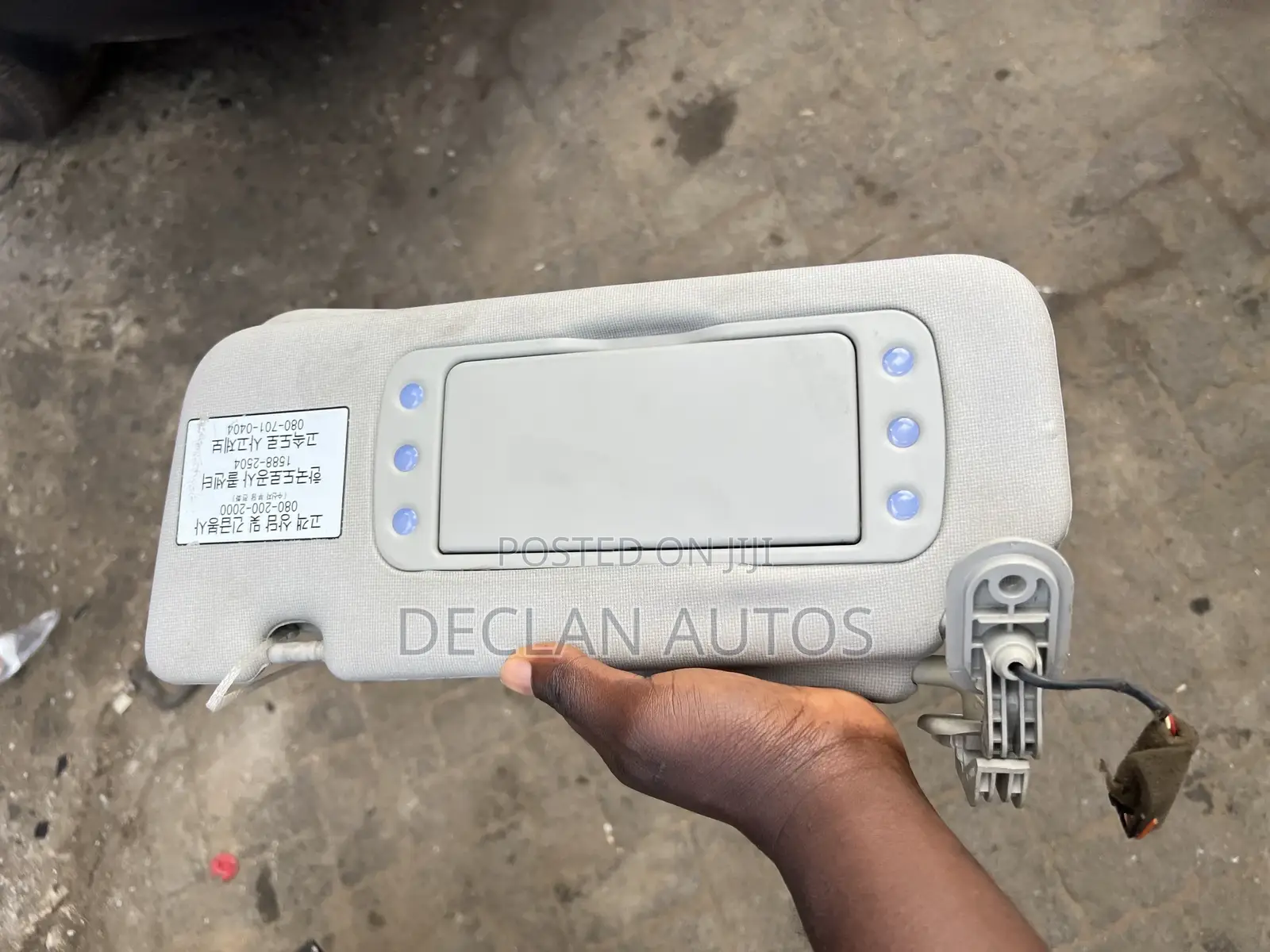 Hyundai Accent 2015 Sun Visor