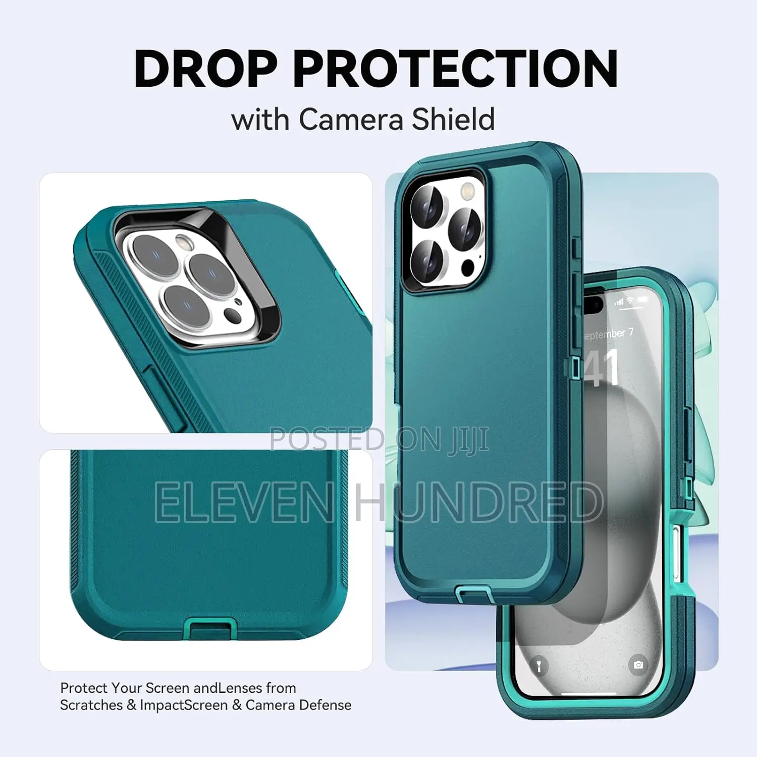 iPhone 16 Heavy Duty Case(All Colours)