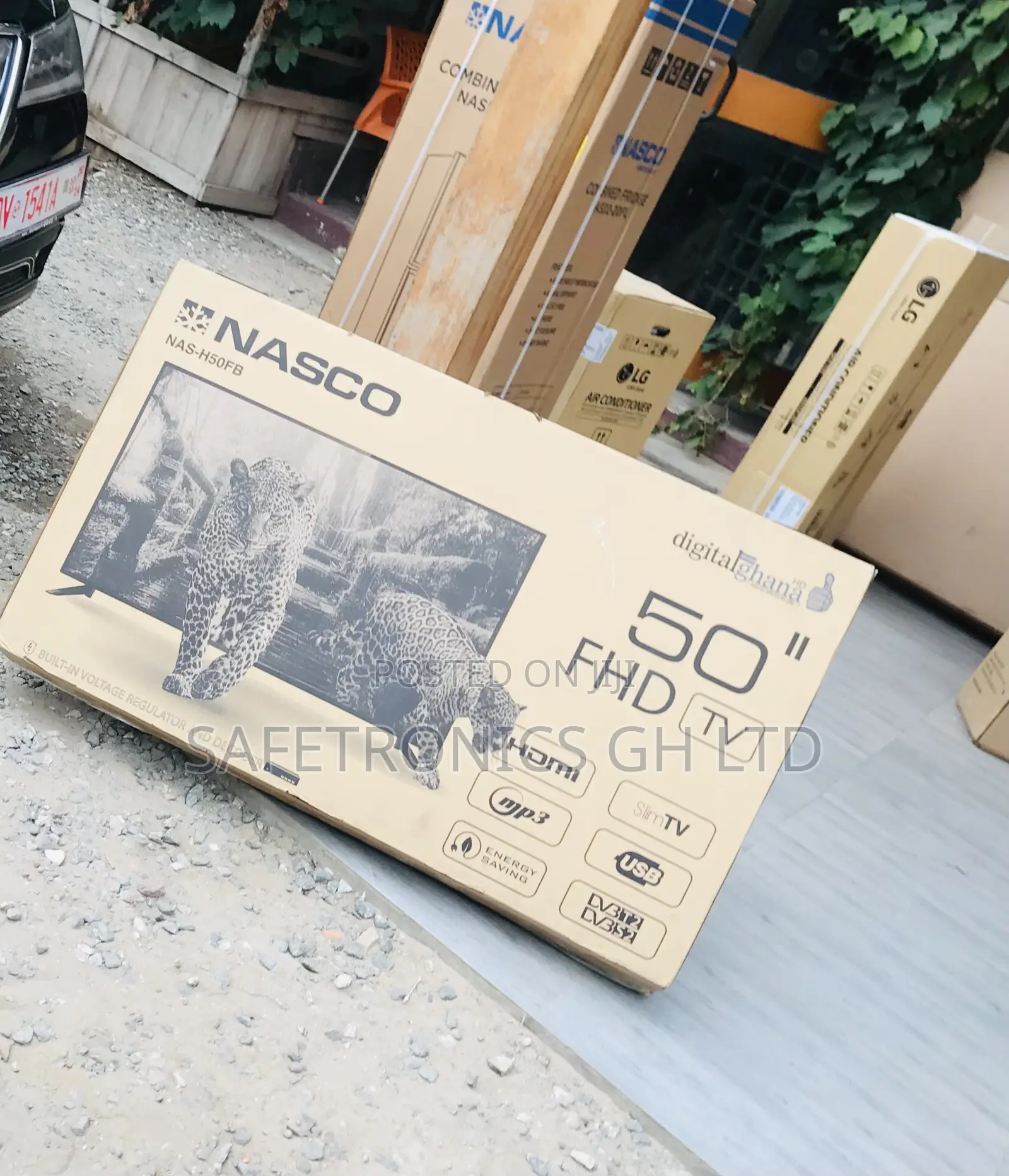 : Super Powerful ( 50 Inch Satellite; Nasco Led Black Tv 