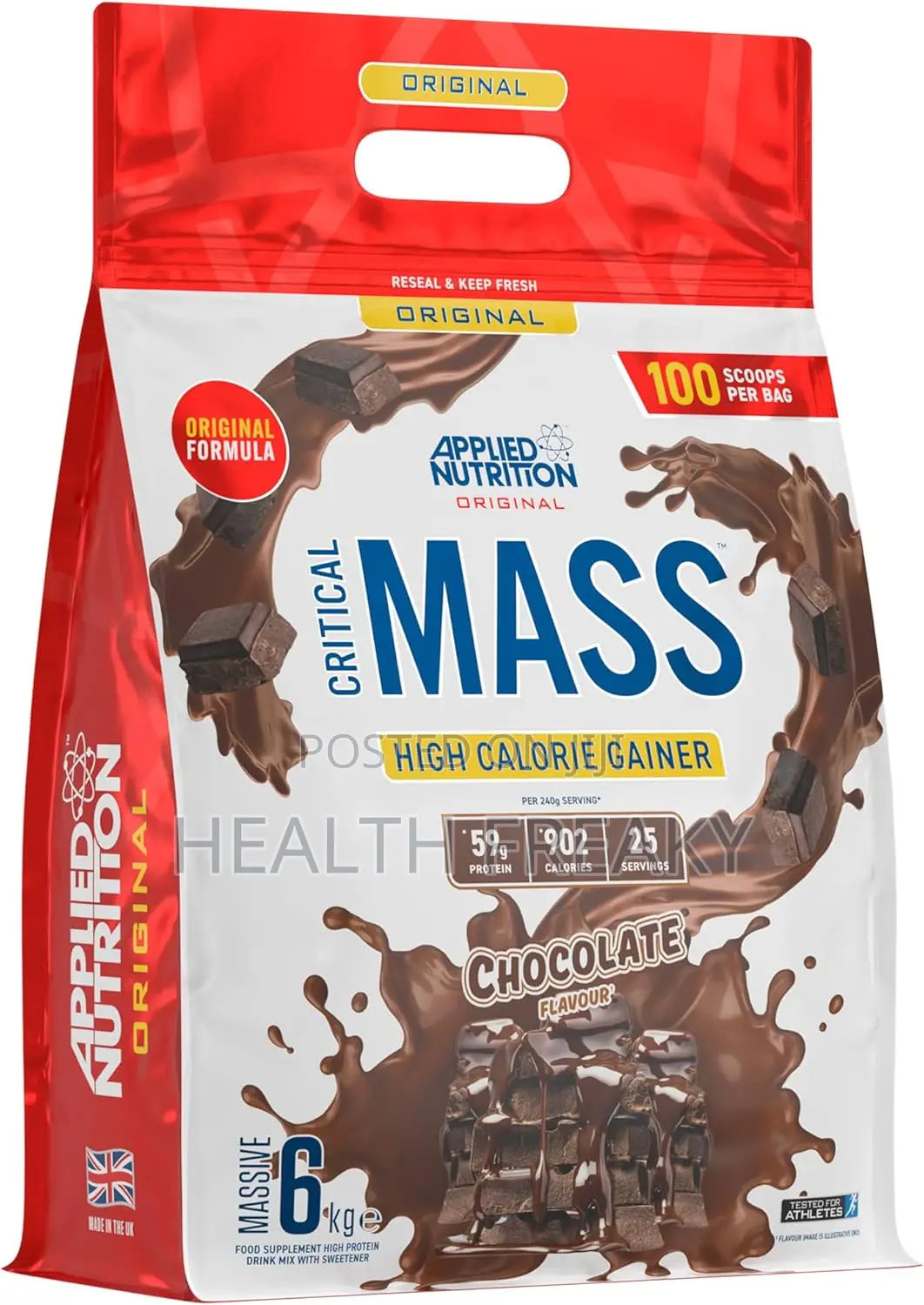 Whey Protein Critical Mass Muscle Builder Weight Gainer 6kg