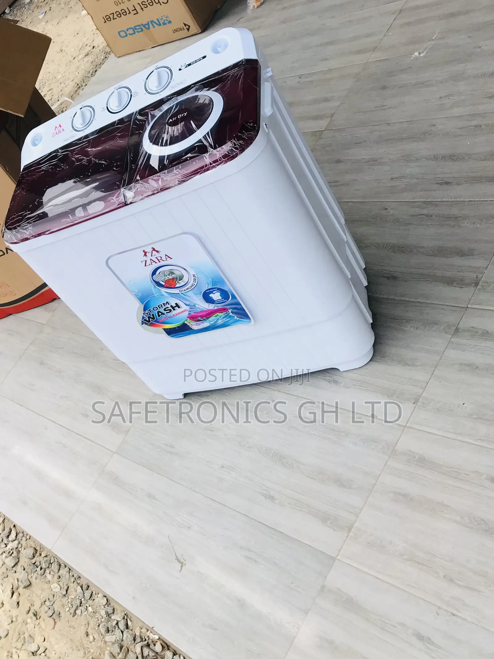 Order White/Red 5kg Topload Semiautomatic Washer Zara 