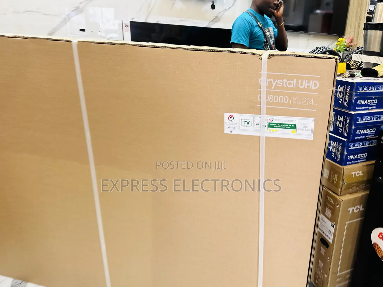 Call and Order Samsung Uhd Smart 85”Cu8000