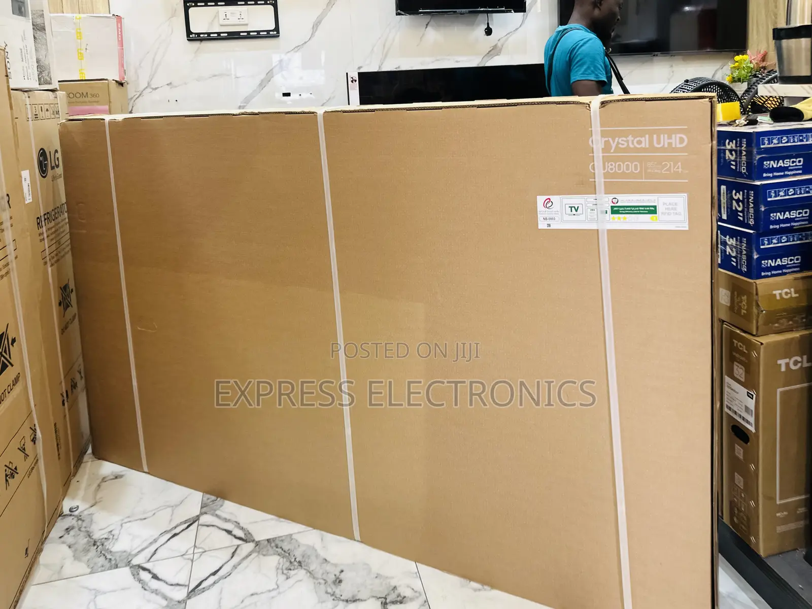 Call and Order Samsung Uhd Smart 85”Cu8000