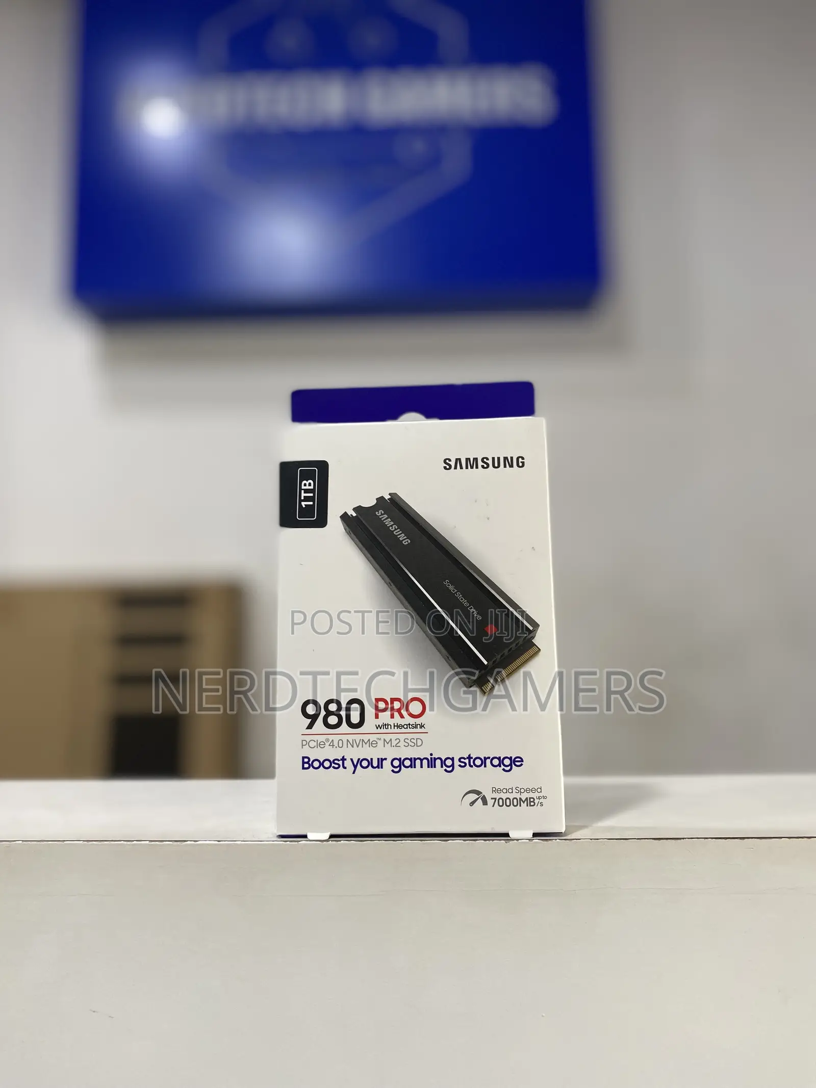 SAMSUNG 980 PRO SSD 1TB Pcie 4.0 Nvme Gen 4 Gaming M.2