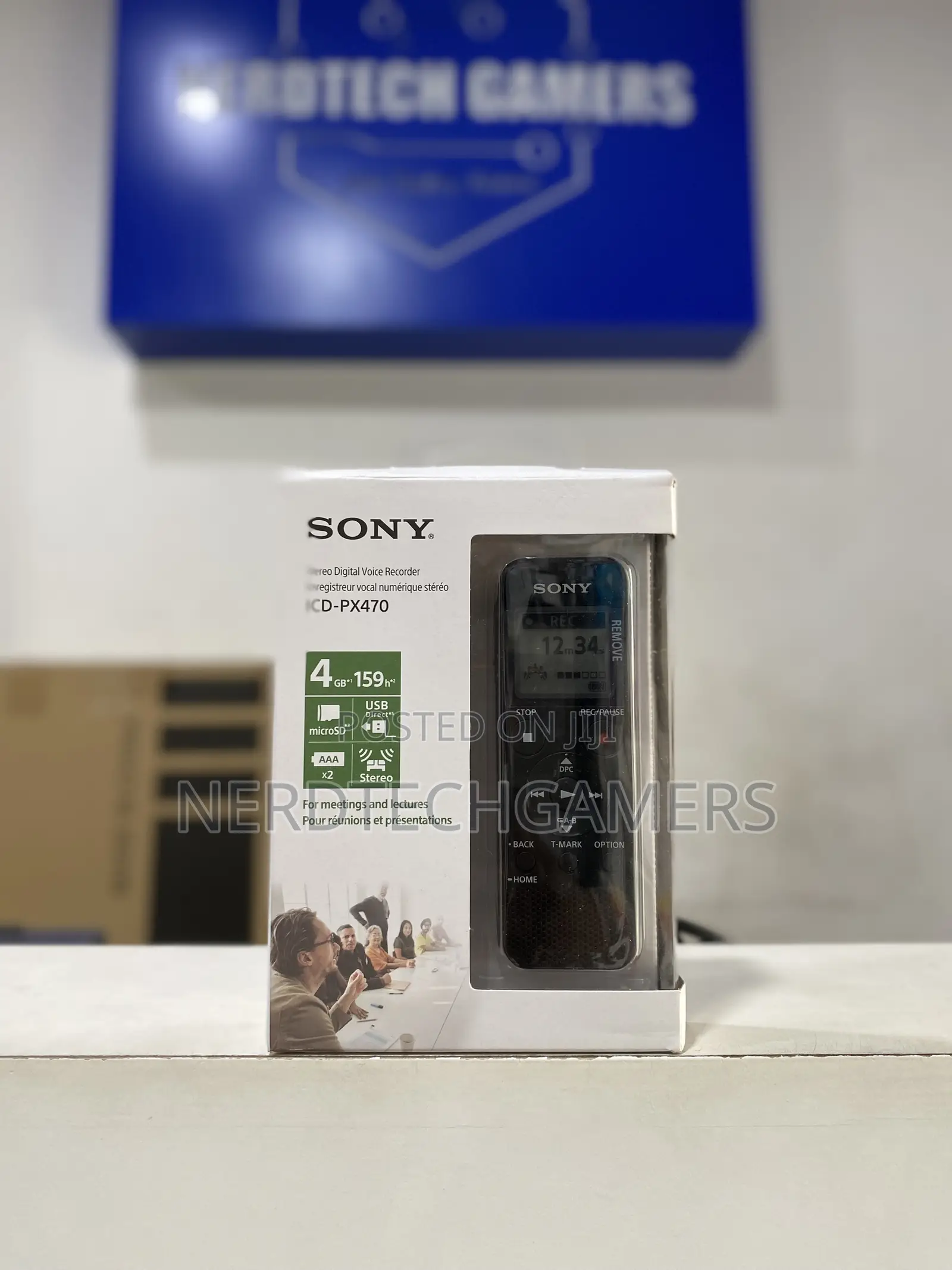 Sony ICD-PX470 Stereo Digital Voice Recorder