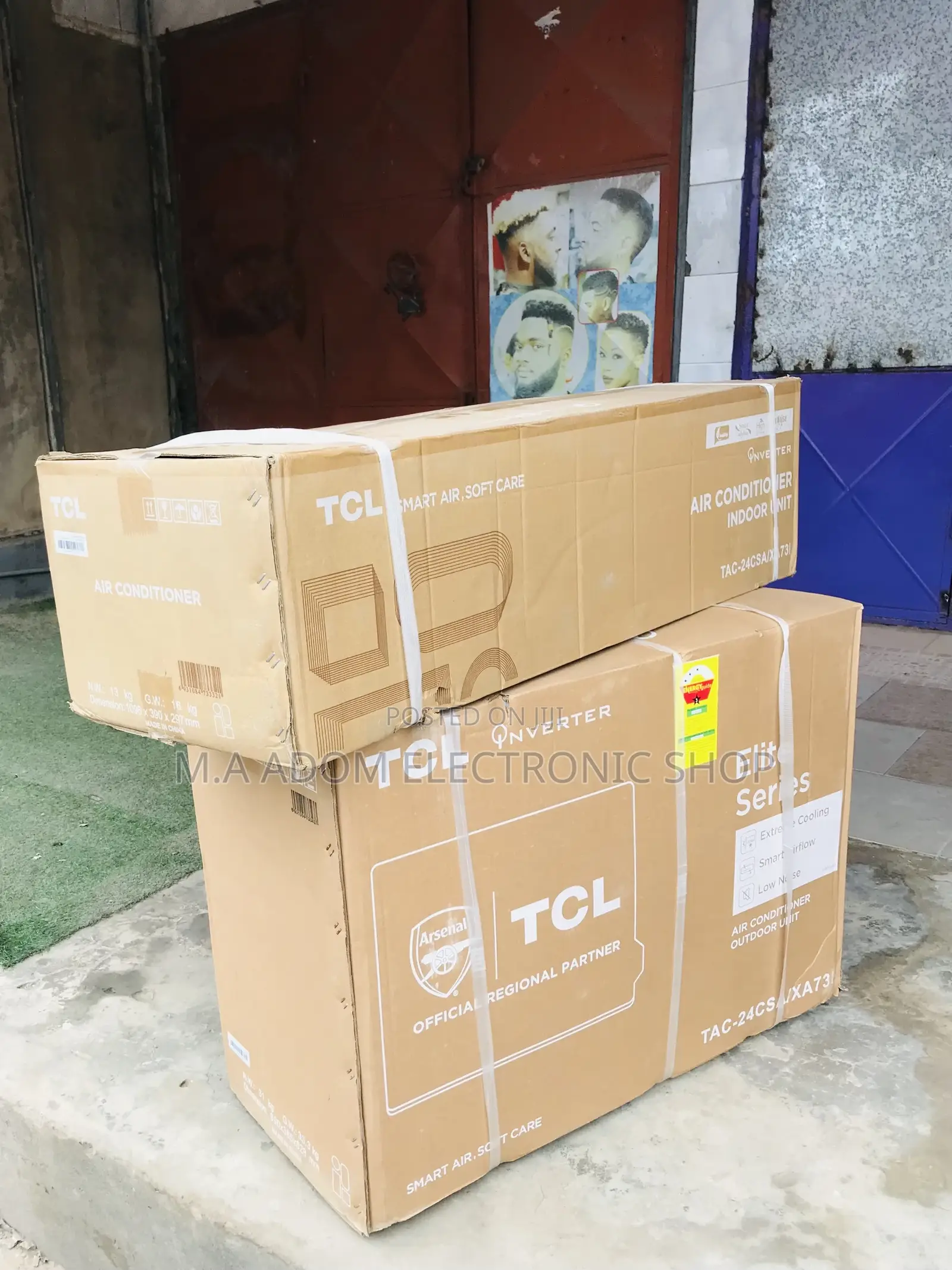 Order TCL 2.0hp Split Type Air Conditioner(White)R410 Gas 
