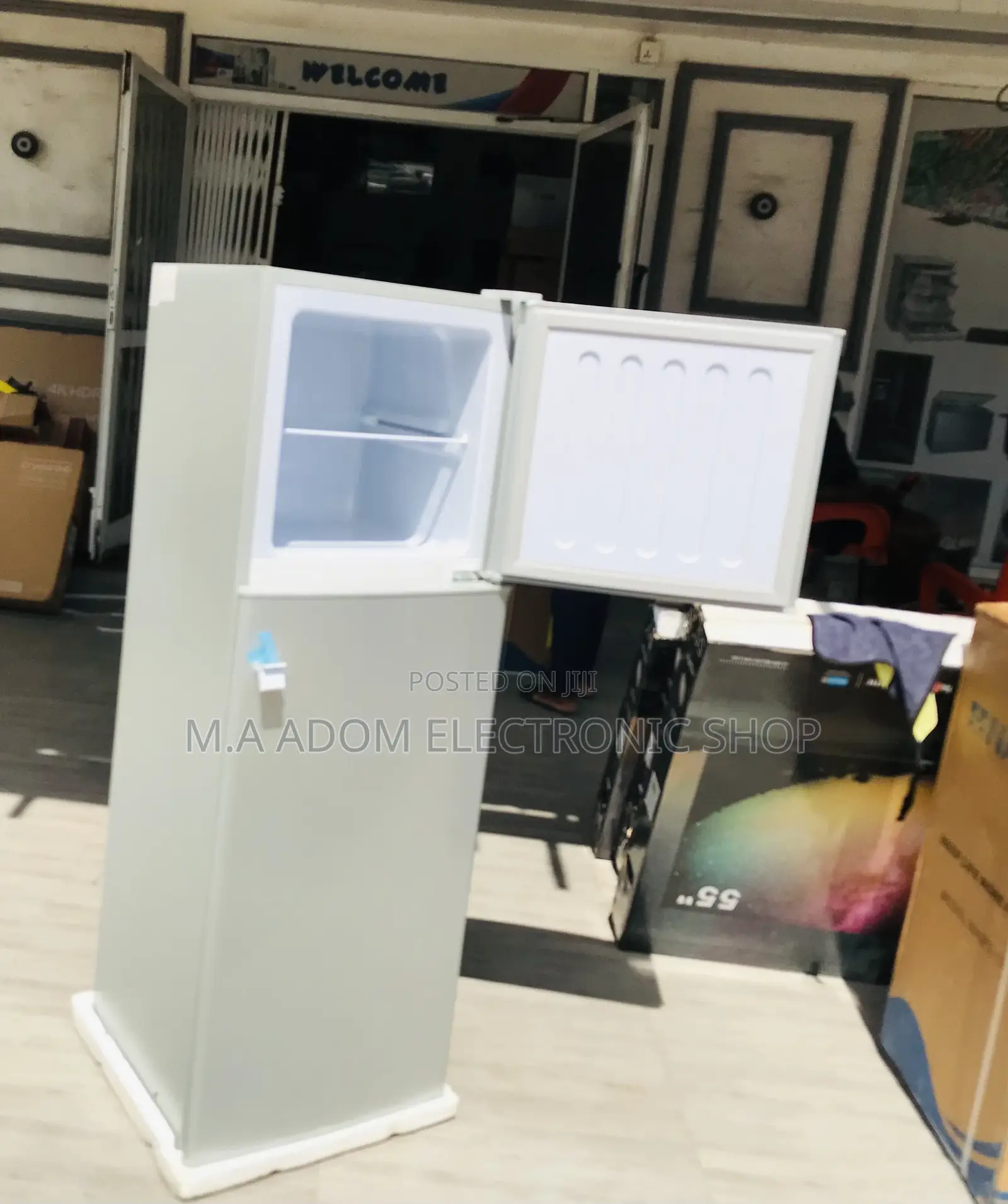 Order Authentic Nasco Nasf2-18fl Top Freezer Fridge(158L).