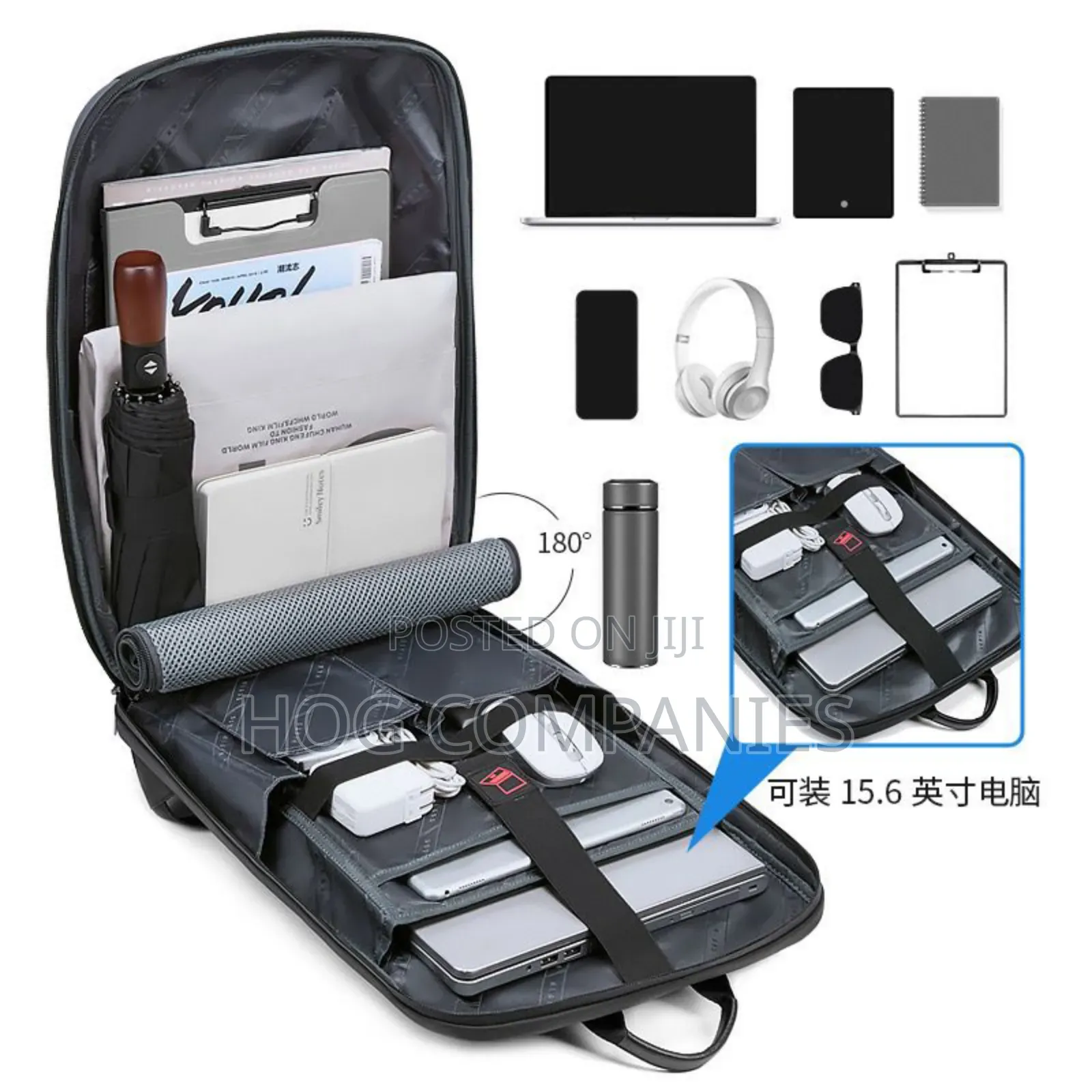 Quality 17" Hp Power Backpack Laptop Travel School Bag