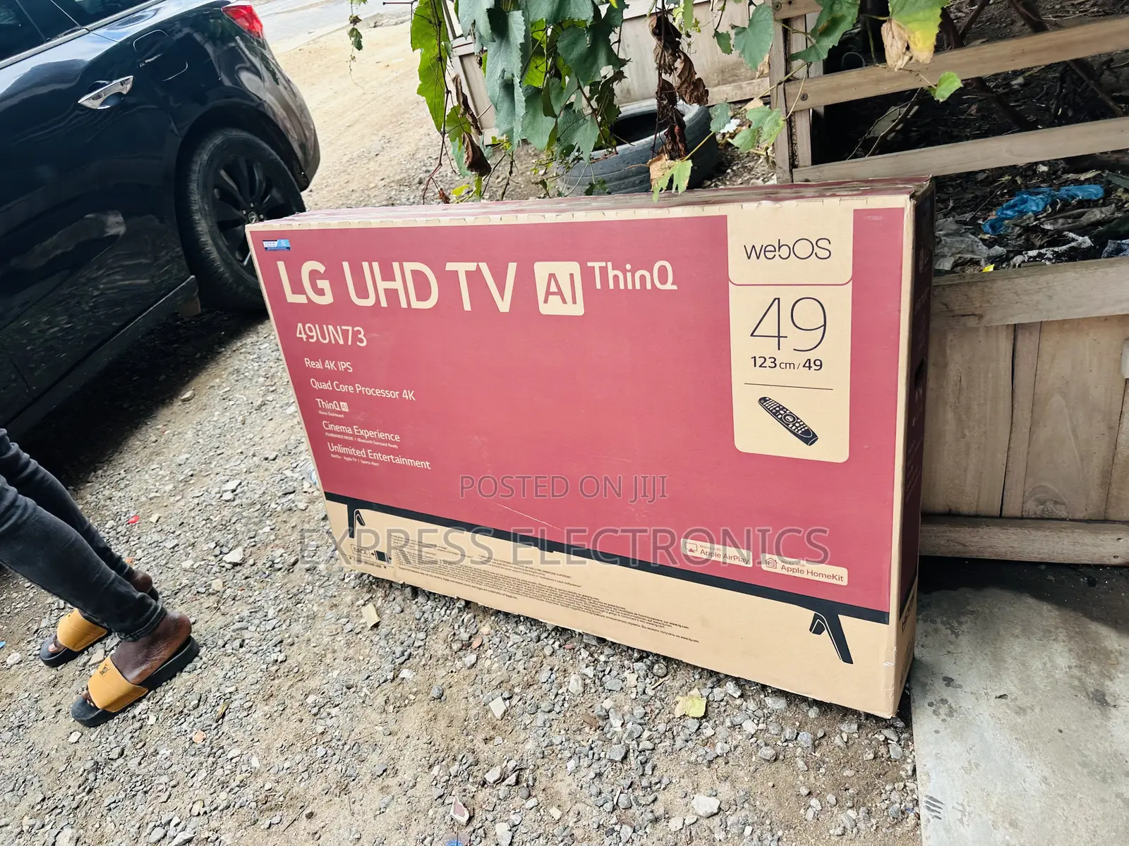 Superior Display UHD Smart 49”UN73 Lg Television