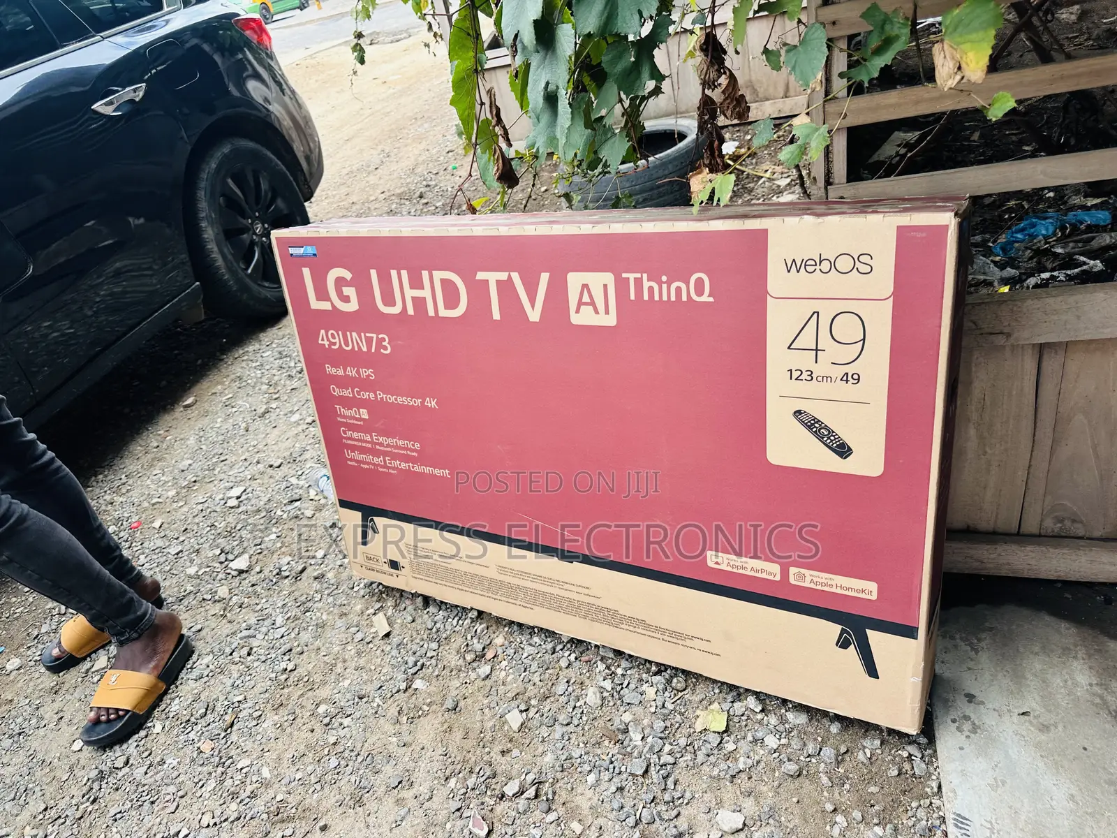 Superior Display UHD Smart 49”UN73 Lg Television