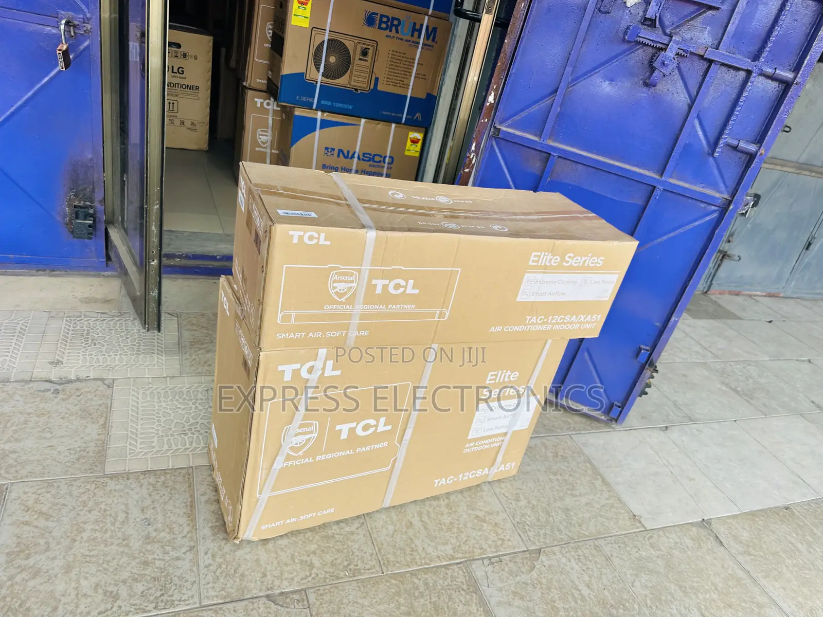 Hidden Led Light Inverter TCL 2.5hp Split R410 Gas