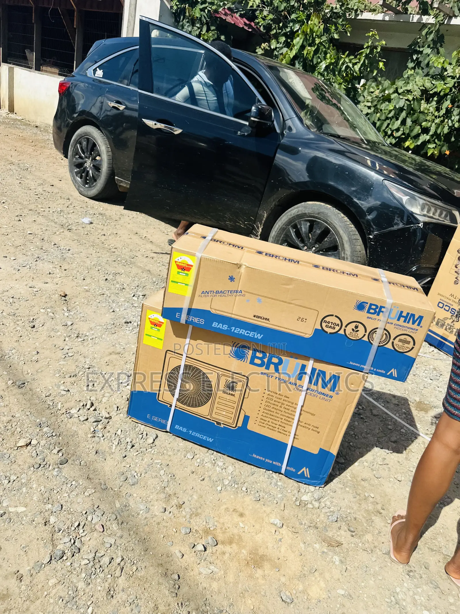 Cool Comfort Split Air Conditioner R410 Gas Bruhm 1.5hp