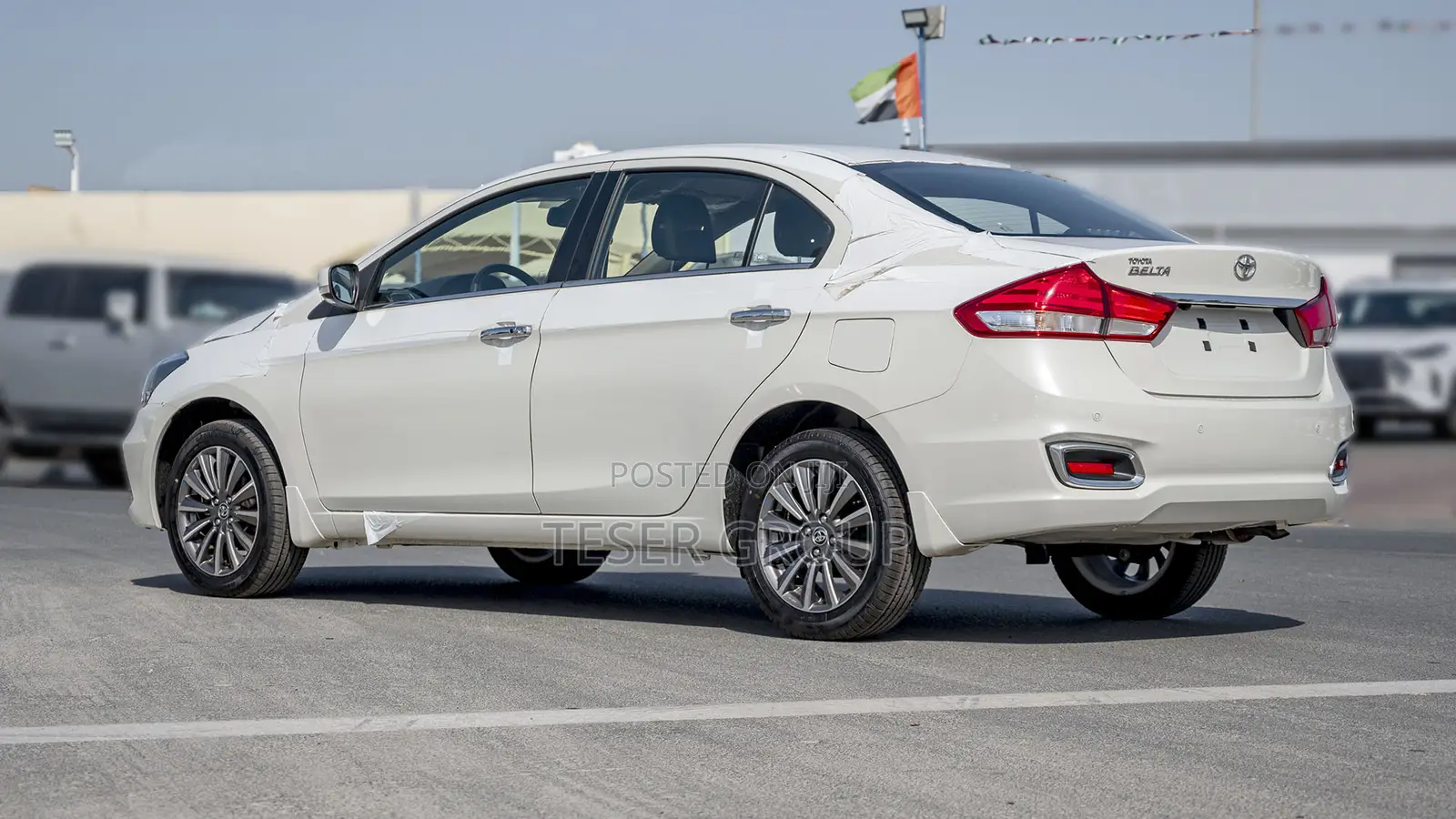 New Toyota Belta 2023 White