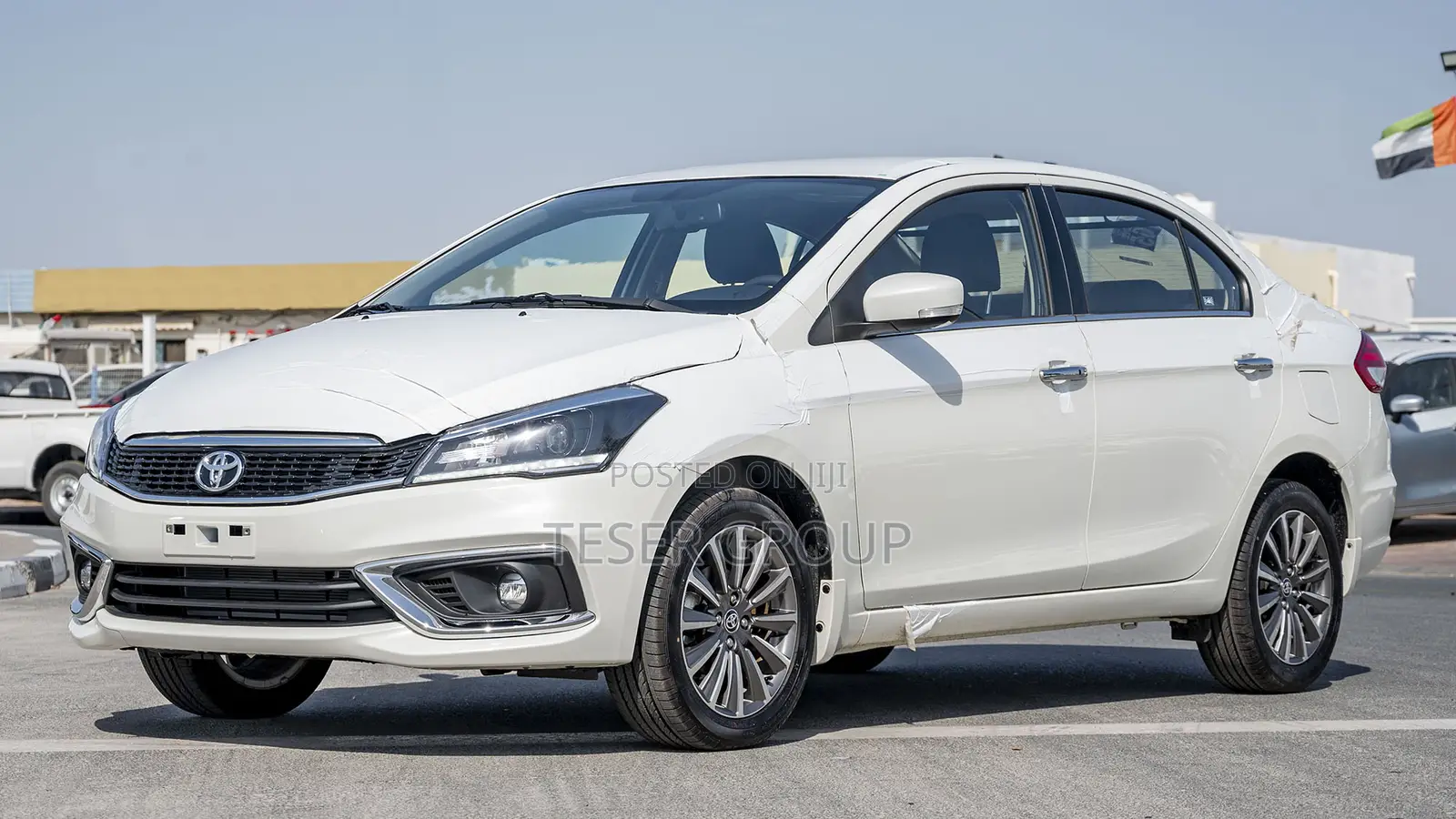 New Toyota Belta 2023 White