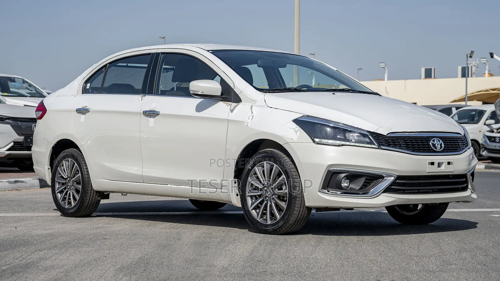 New Toyota Belta 2023 White