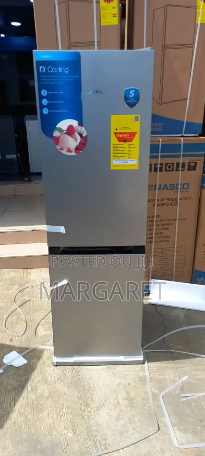 Excellent MIDEA Double Door Fridge 235 Littres