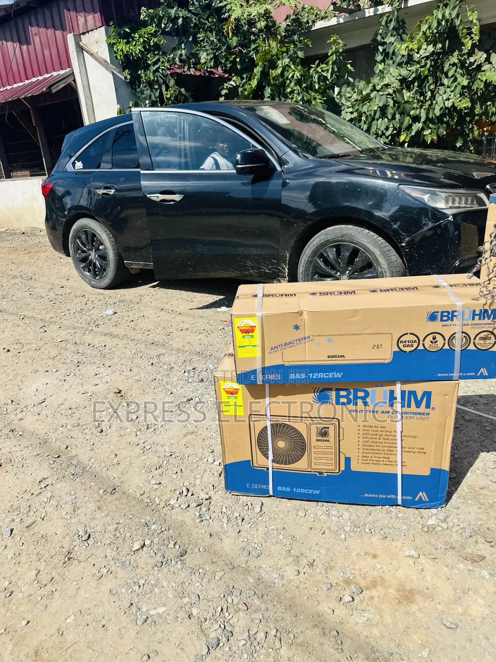 Fire Proof Electric Box Bruhm Split R410 Gas 1.5hp