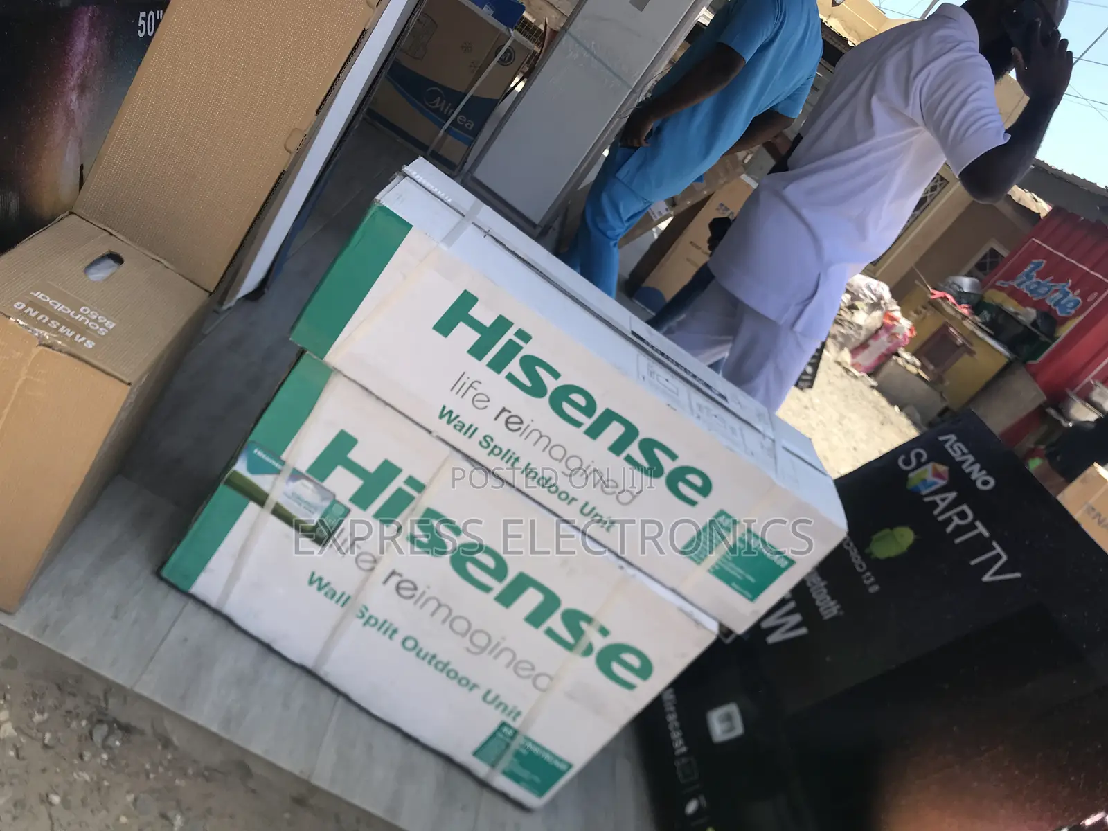 Anti Rust and Fast Cooling Hisense Split R410 1.5hp