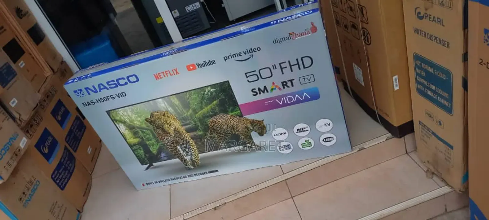 Correct Nasco 50 Inches Smart Uhd