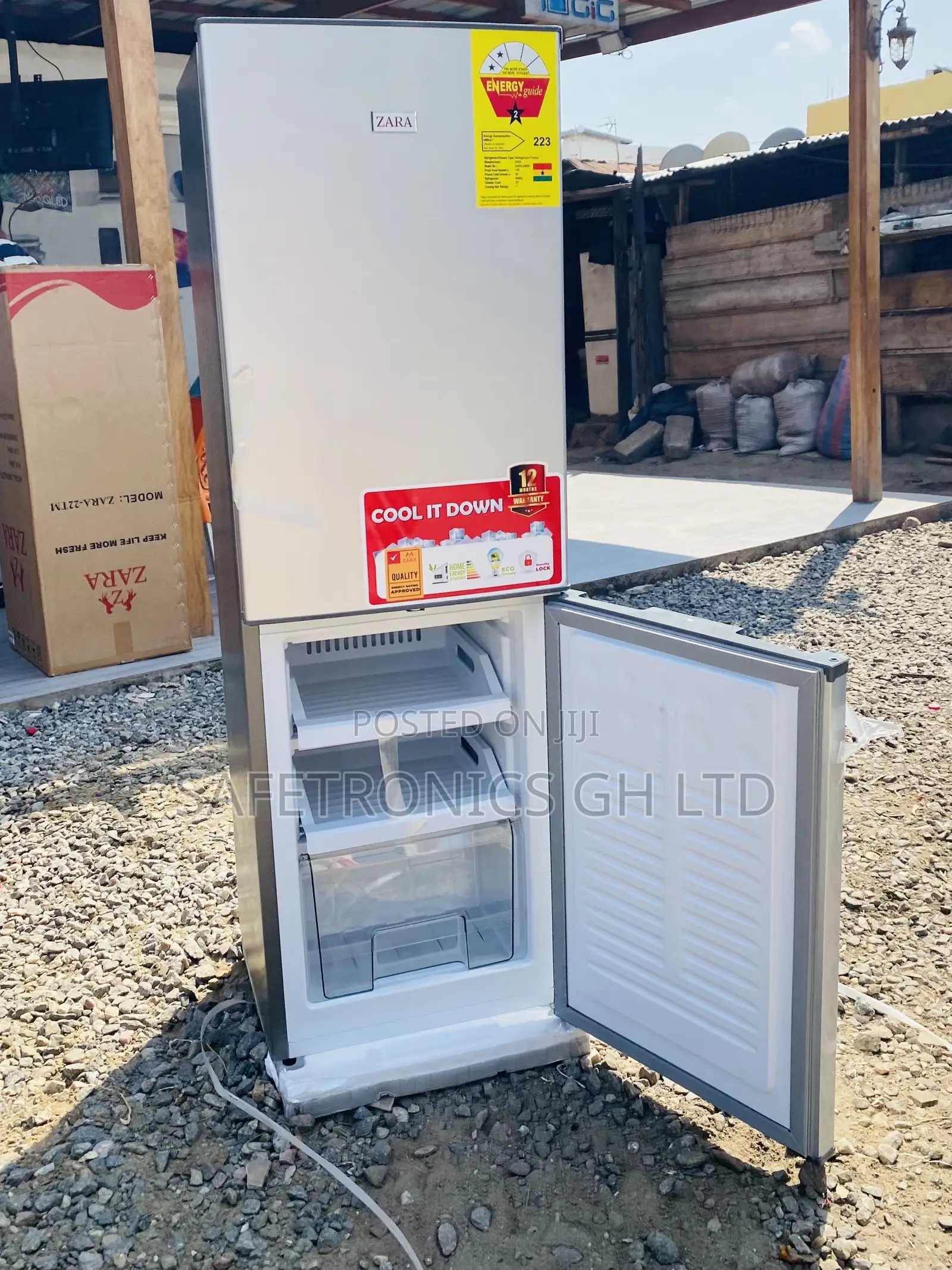 Grab Quality Zara-40bf Bottomfreezer 300 Liters 2 Doors 