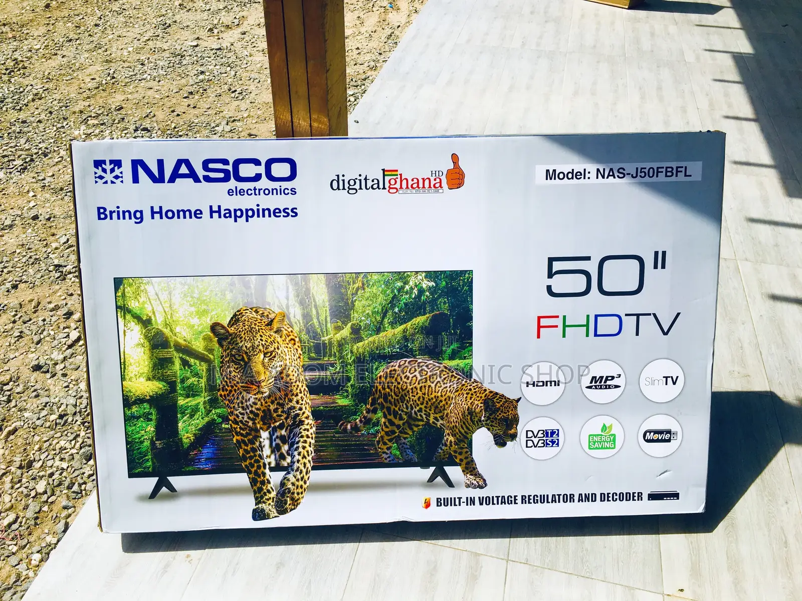 Nasco LED 50 Inches HDMI FHD Slim Tv