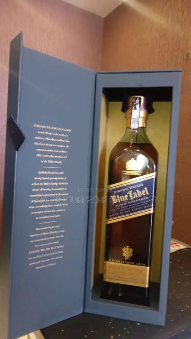 Johnnie Walker Blue Label Blended Scotch Whisky 1l
