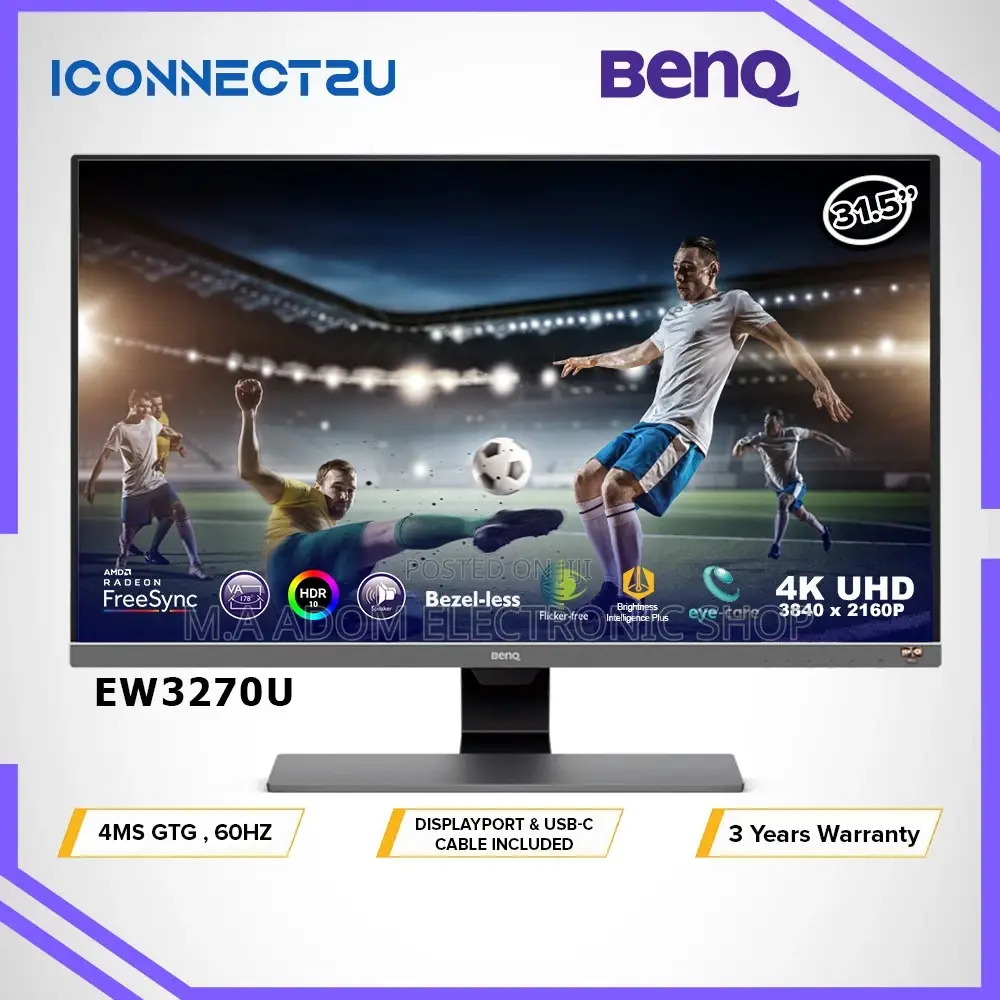 Highly Recommend for Your Game Consoles Benq Monitor UHD