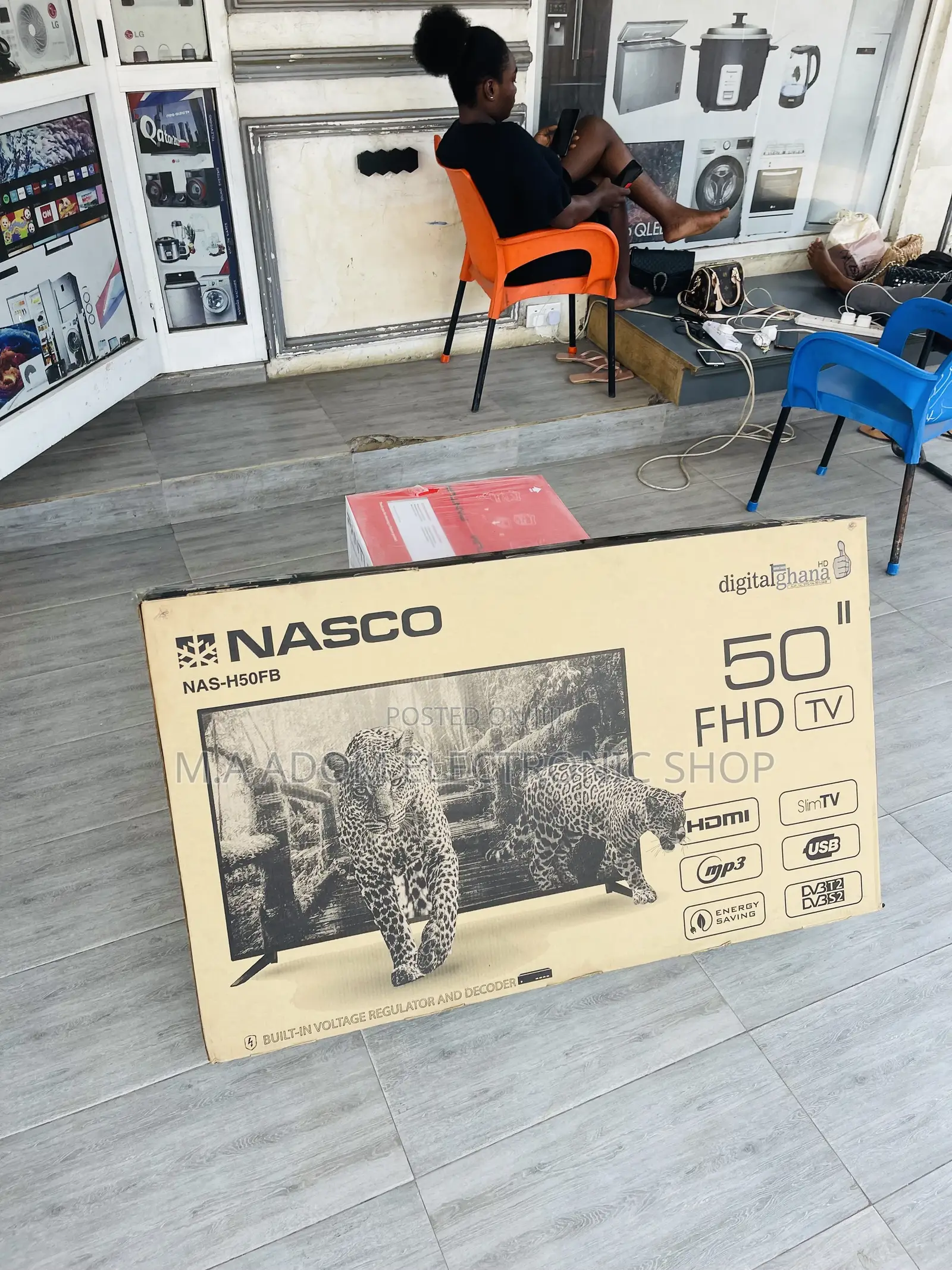 Order Nasco 50 Inch LED Full HD Satellite Television 