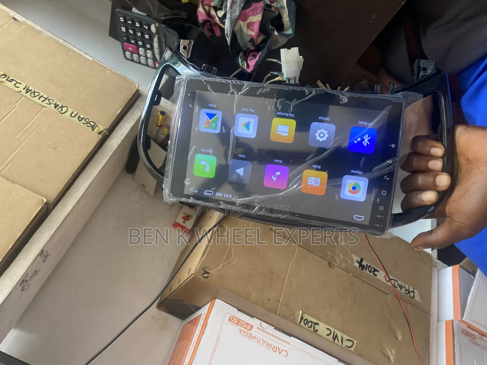 Nissan Juke Android Stereo Screen