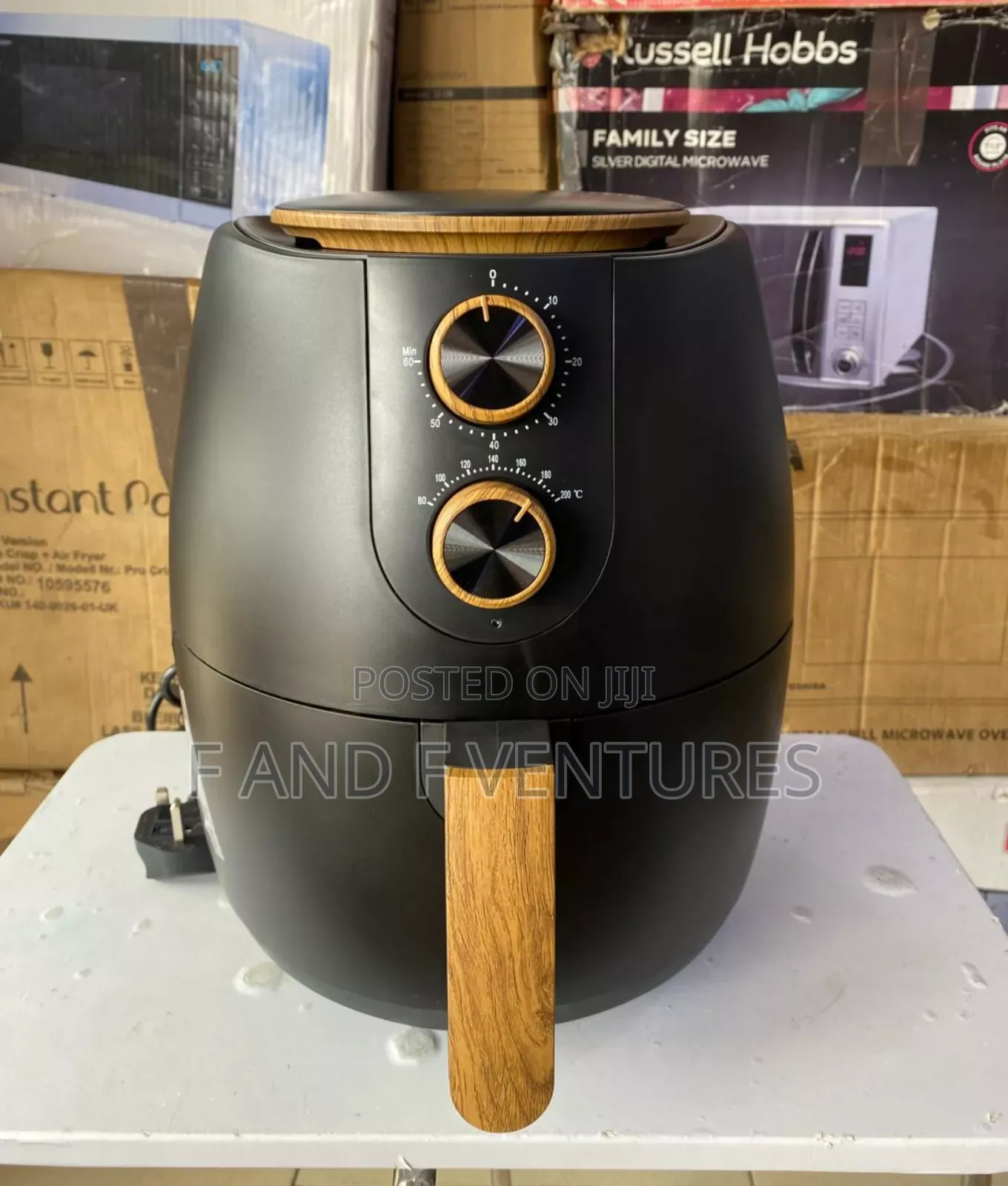 George Home Wooden Air Fryer - UK