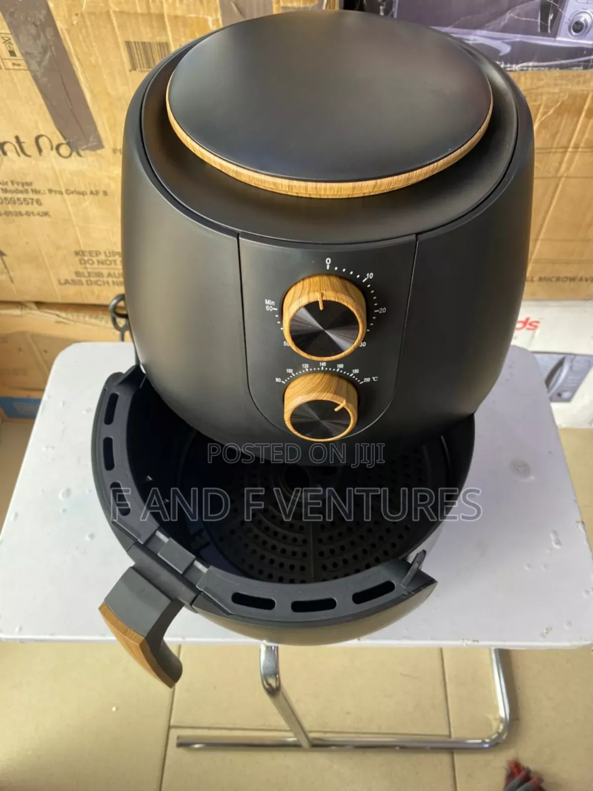 George Home Wooden Air Fryer - UK
