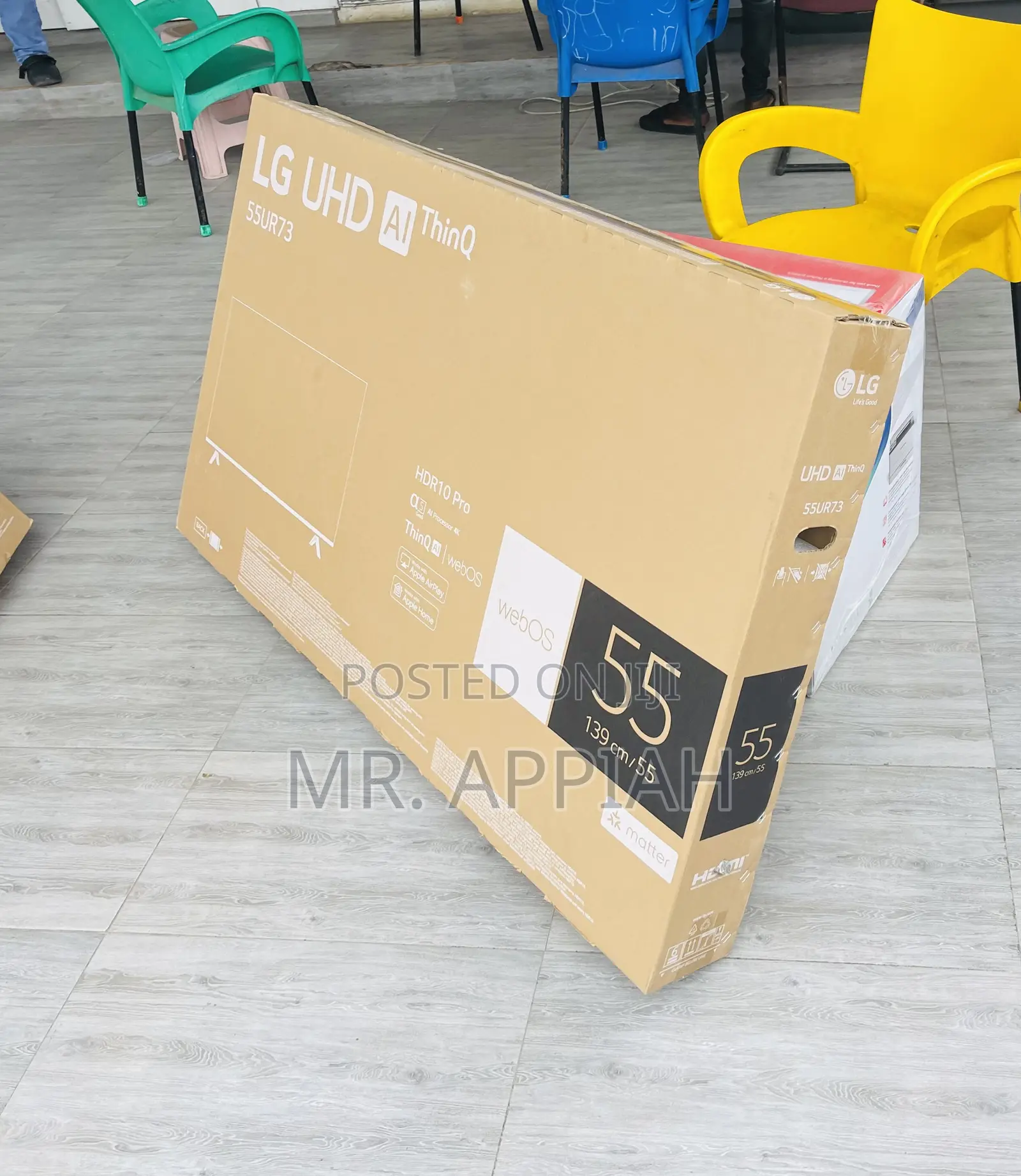 Classic Design Lg55ur73 55” Uhd Smart Electric Tv.