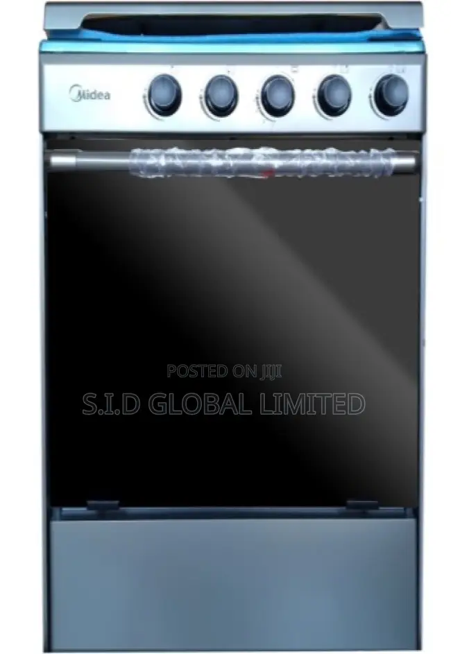 Embrace Good Midea M_sniper60-S 4-Burner Gas Cooker – Silver