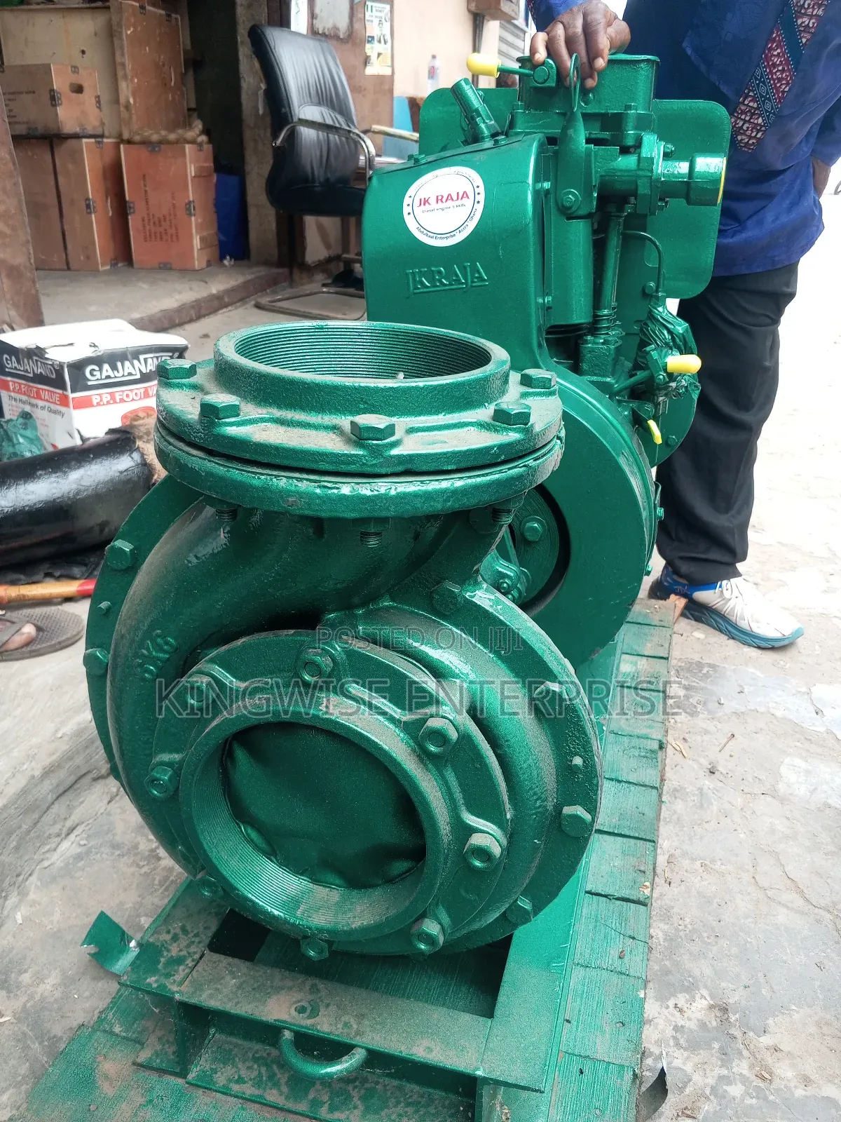 Kirloskar 6×6 With 10hp Air Cool Diesel Engine Pump Set