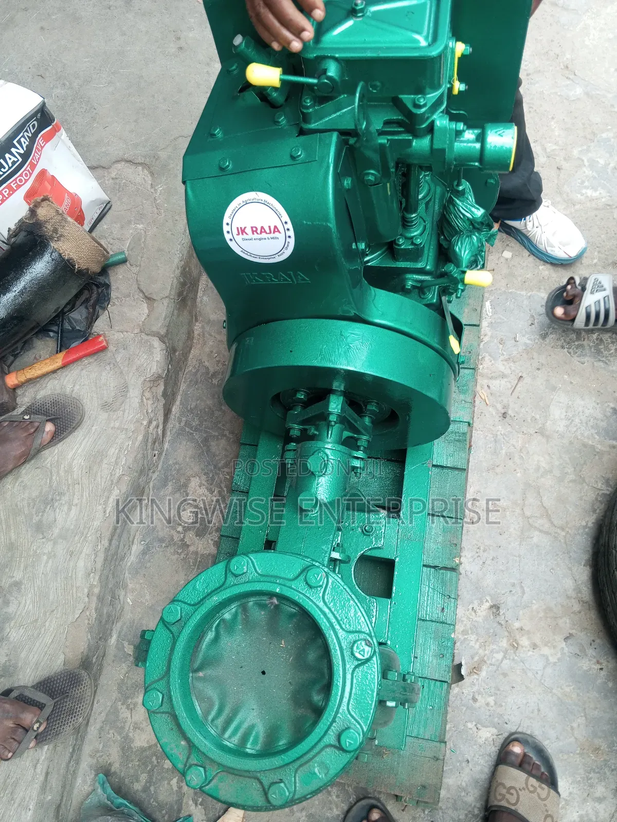 Kirloskar 6×6 With 10hp Air Cool Diesel Engine Pump Set