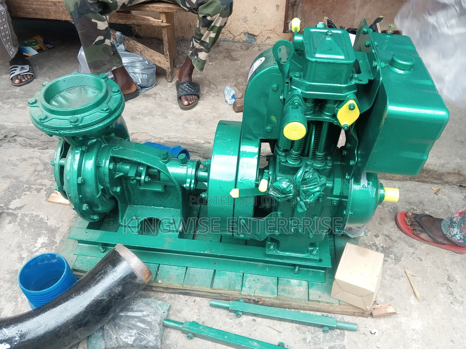 Kirloskar 6×6 With 10hp Air Cool Diesel Engine Pump Set
