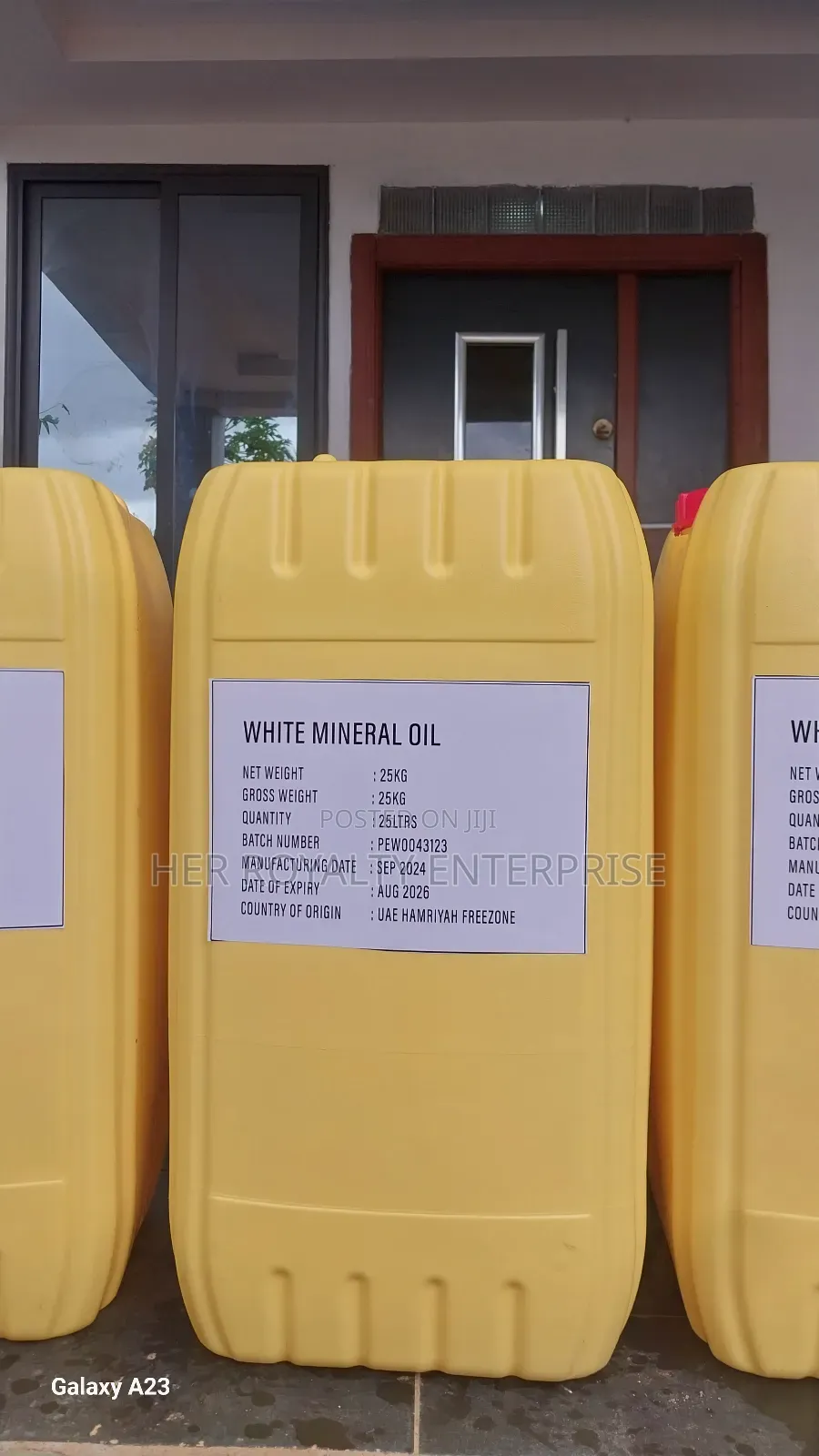Parrafin Oil(White Mineral Oil)25kg