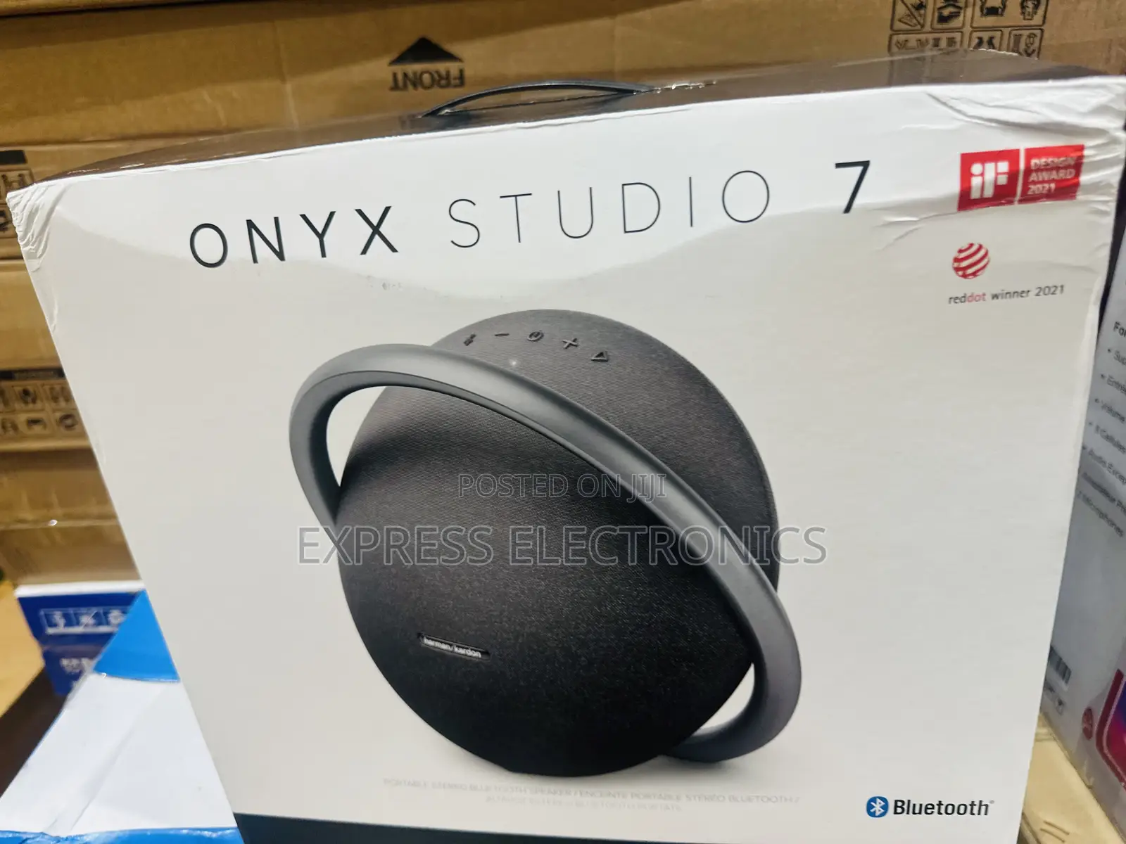 Bass Boost Studio Onyx 7 Bluetooth Wireless Speaker